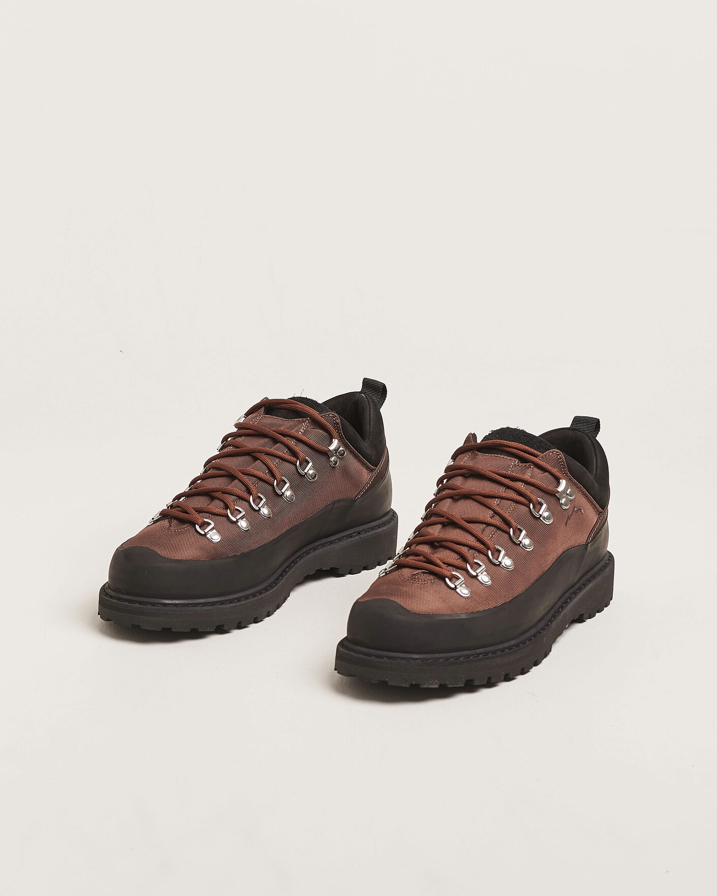 Homme | Bottes | Diemme | Roccia Basso Sport Low Boot Mogano Fabric