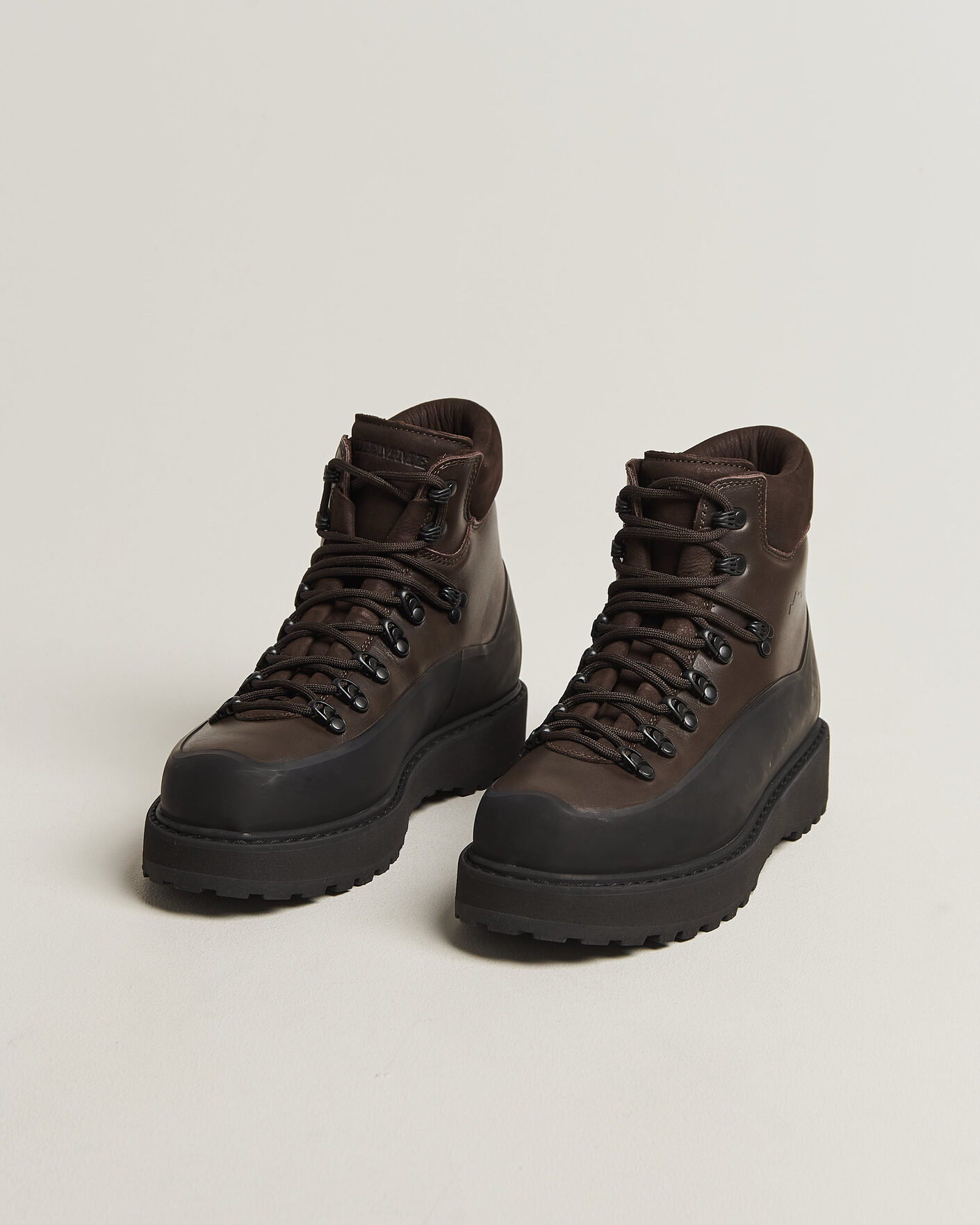 Homme | Bottes | Diemme | Roccia Vet Gomma Boot Mogano Dark Brown Calf