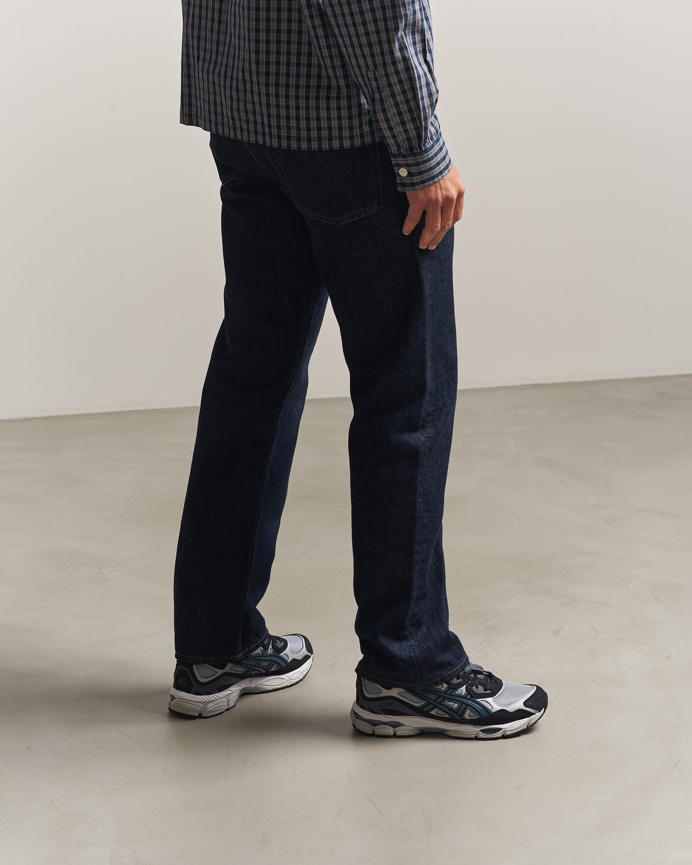 Homme | Baskets | Asics | Gel-NYC Gravel/Raw Indigo
