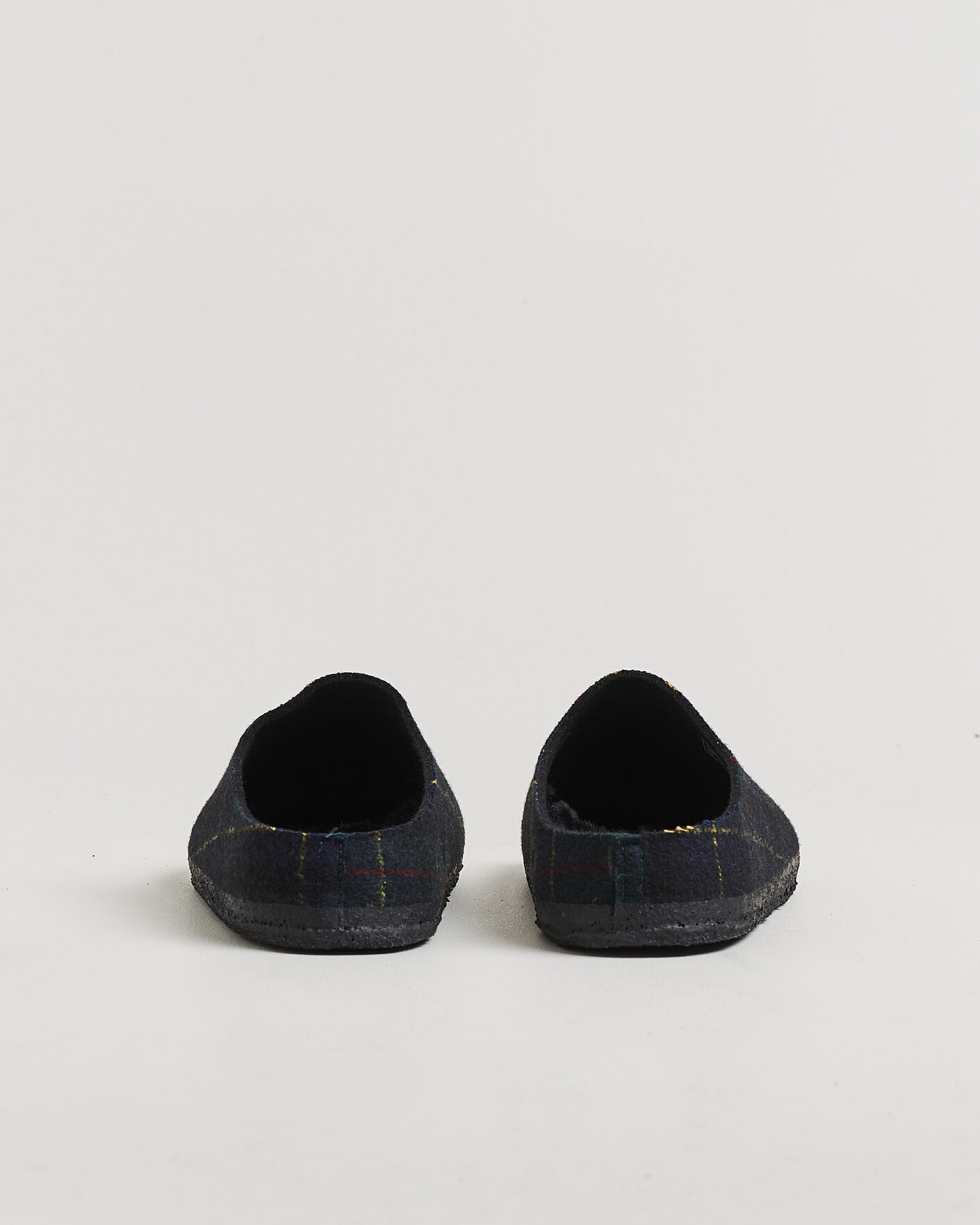 Homme | Sandales Et Mules | BIRKENSTOCK | Amsterdam Wrapped Dip Shearling Green Navy Plaid