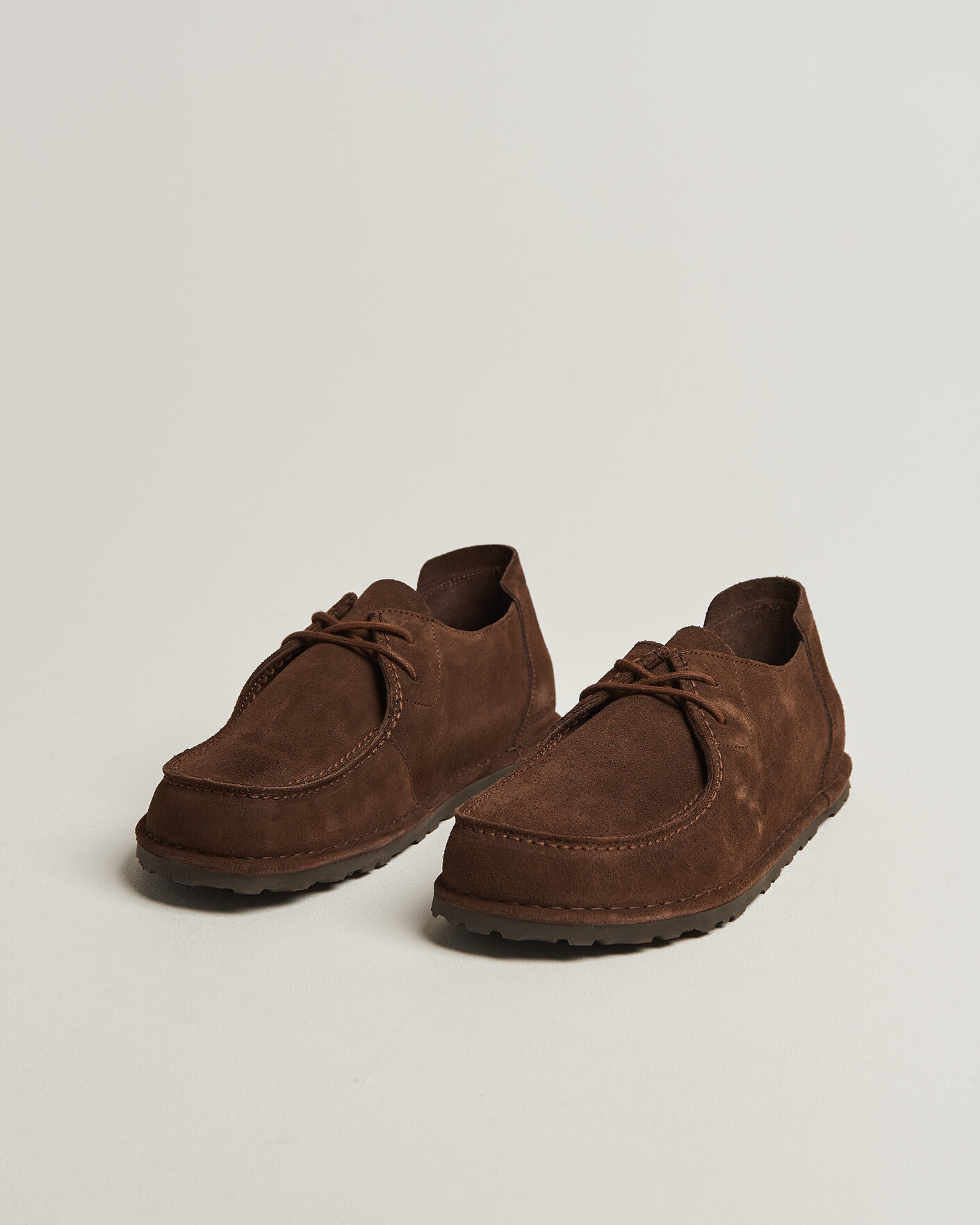 Homme | Loafers | BIRKENSTOCK | Utti Lace Loafer Carafe Suede