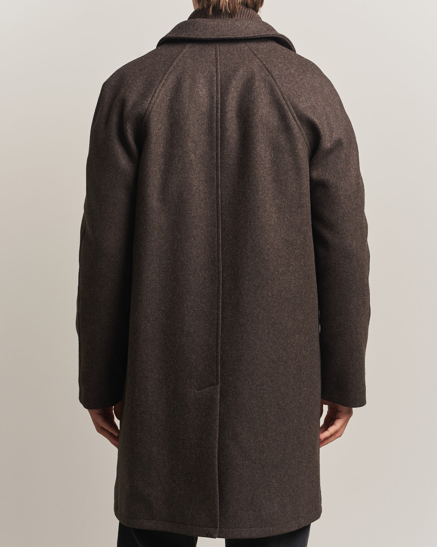 Homme | Manteaux Et Vestes | A.P.C. | Auster Wool Coat Maroon Melange