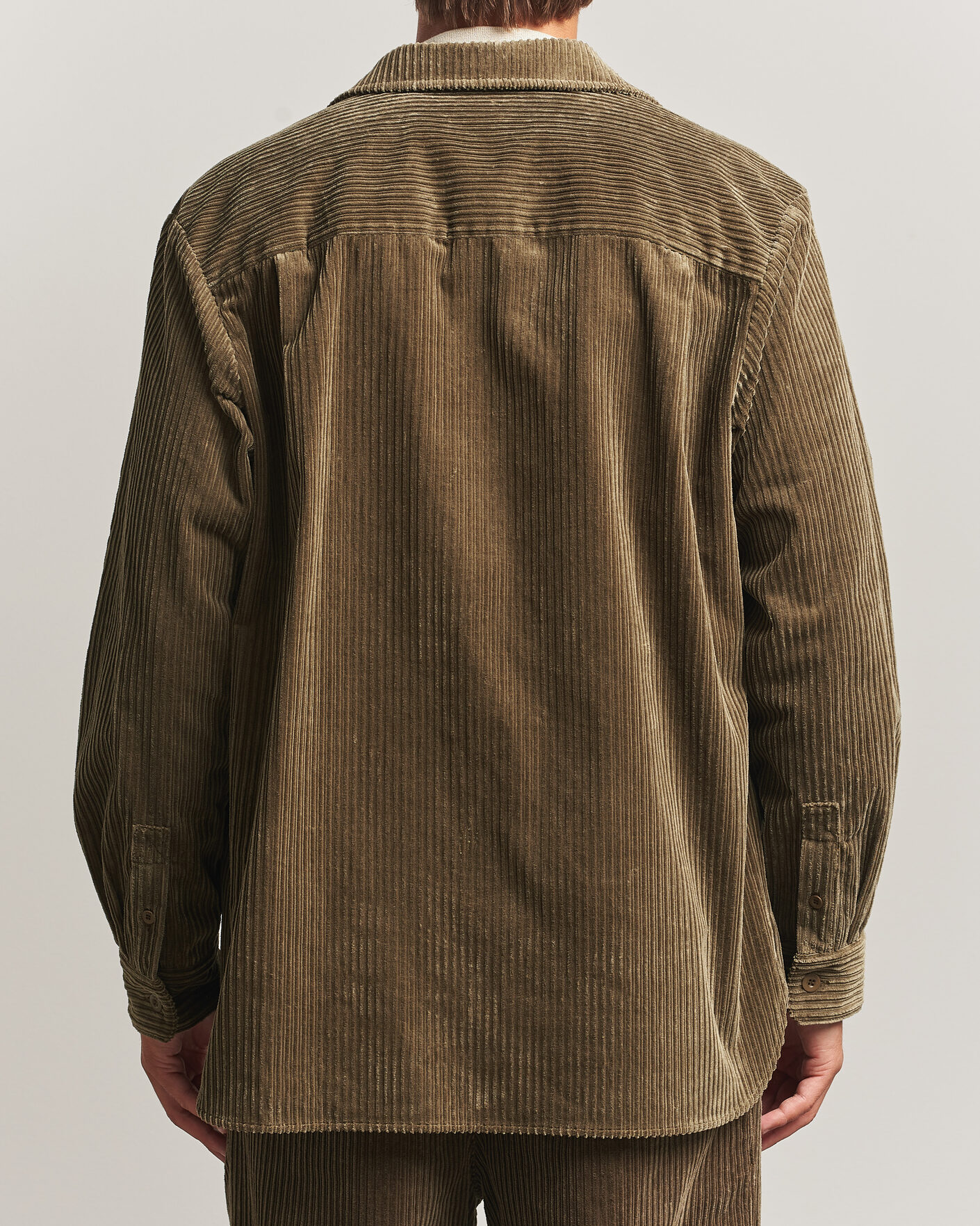 Homme | Chemises | A.P.C. | Mateo Corduroy Overshirt Taupe