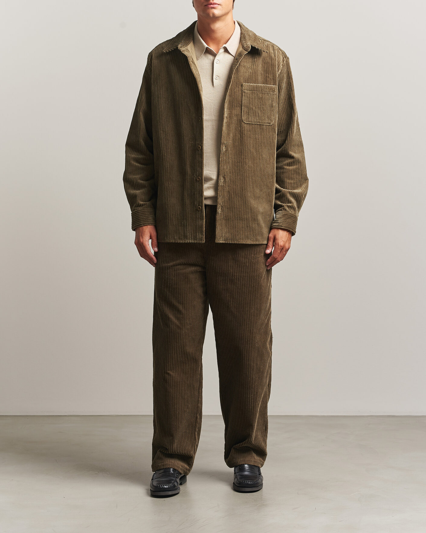 Homme | Pantalons | A.P.C. | Ricky Corduroy Trousers Taupe