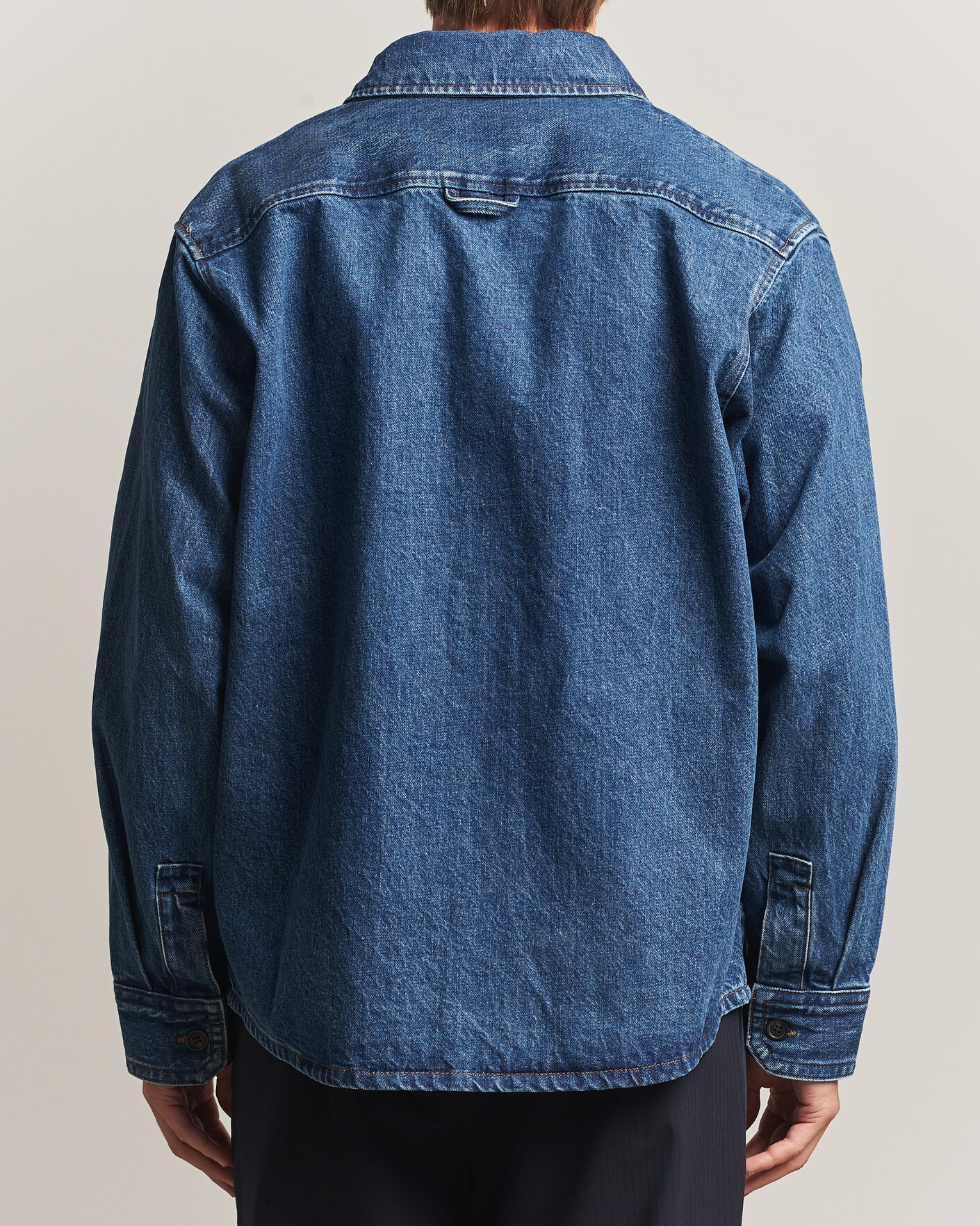 Homme | Chemises | A.P.C. | Basile Denim Overshirt Washed Indigo