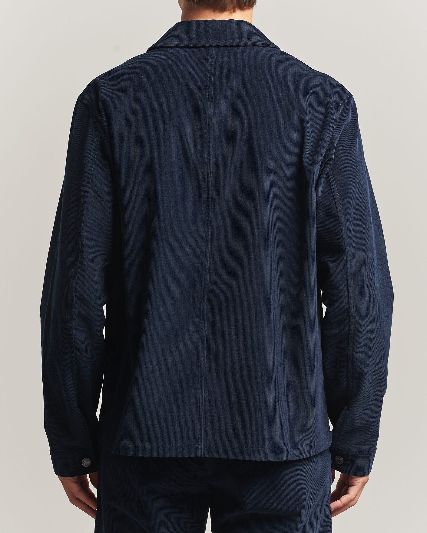 Homme | Chemises | A.P.C. | New Rodney Corduroy Overshirt Dark Navy