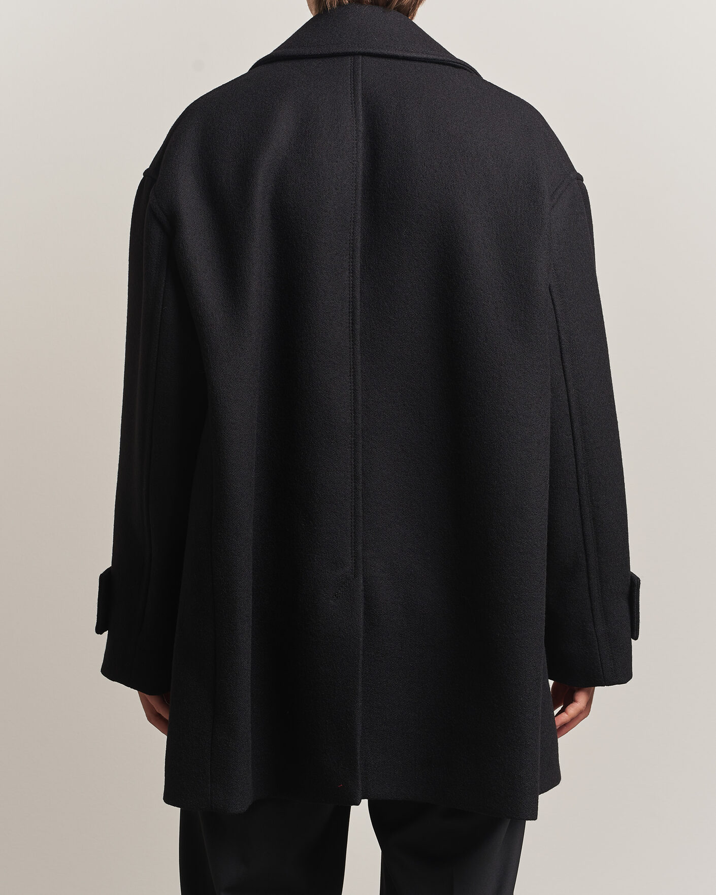 Homme | Manteaux Et Vestes | AMI | Wool Peacoat Black