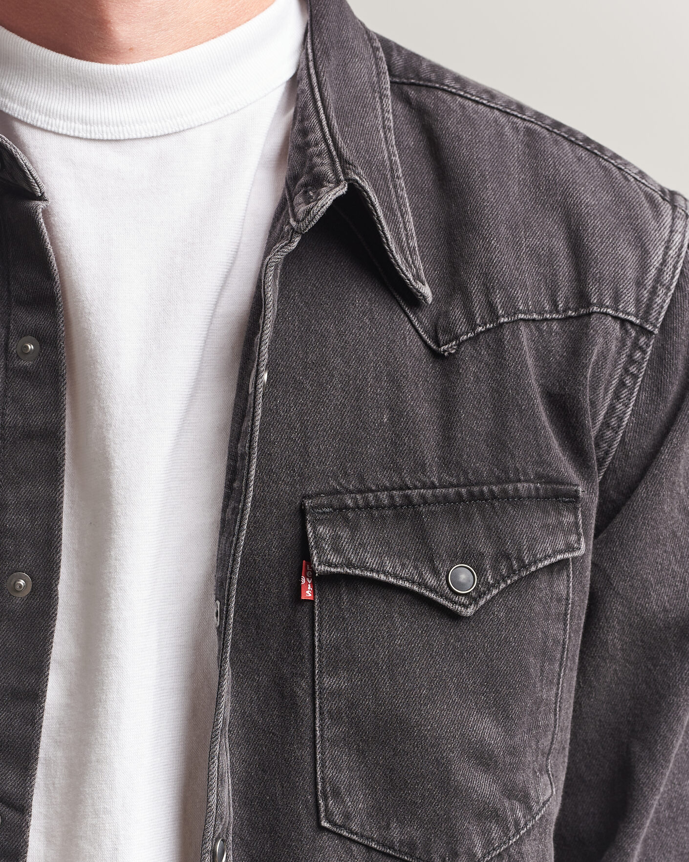 Homme | Chemises | Levi's | Barstow Western Standard Shirt Thermodapt Black