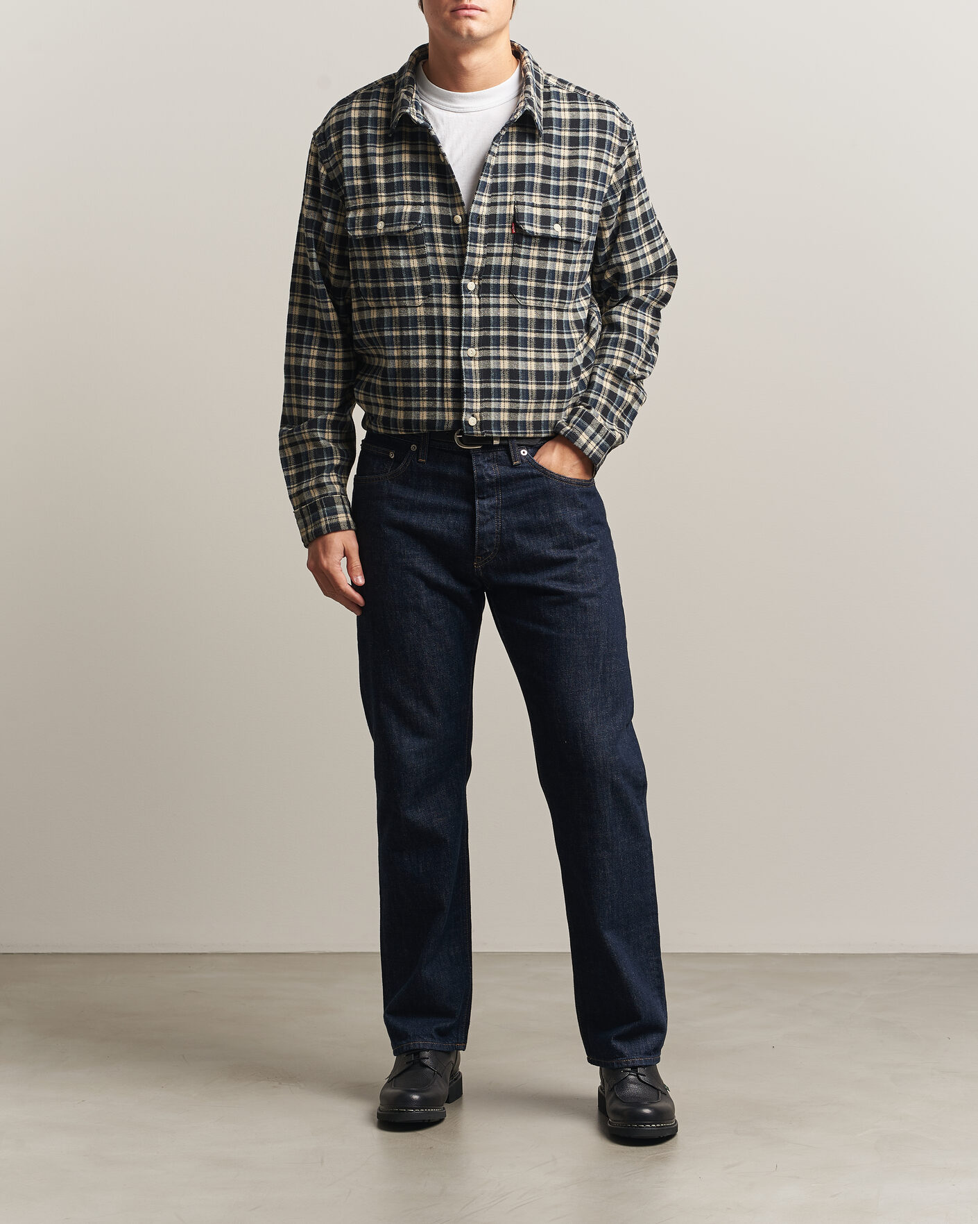 Homme | Chemises | Levi's | Jackson Worker Shirt Jet Black