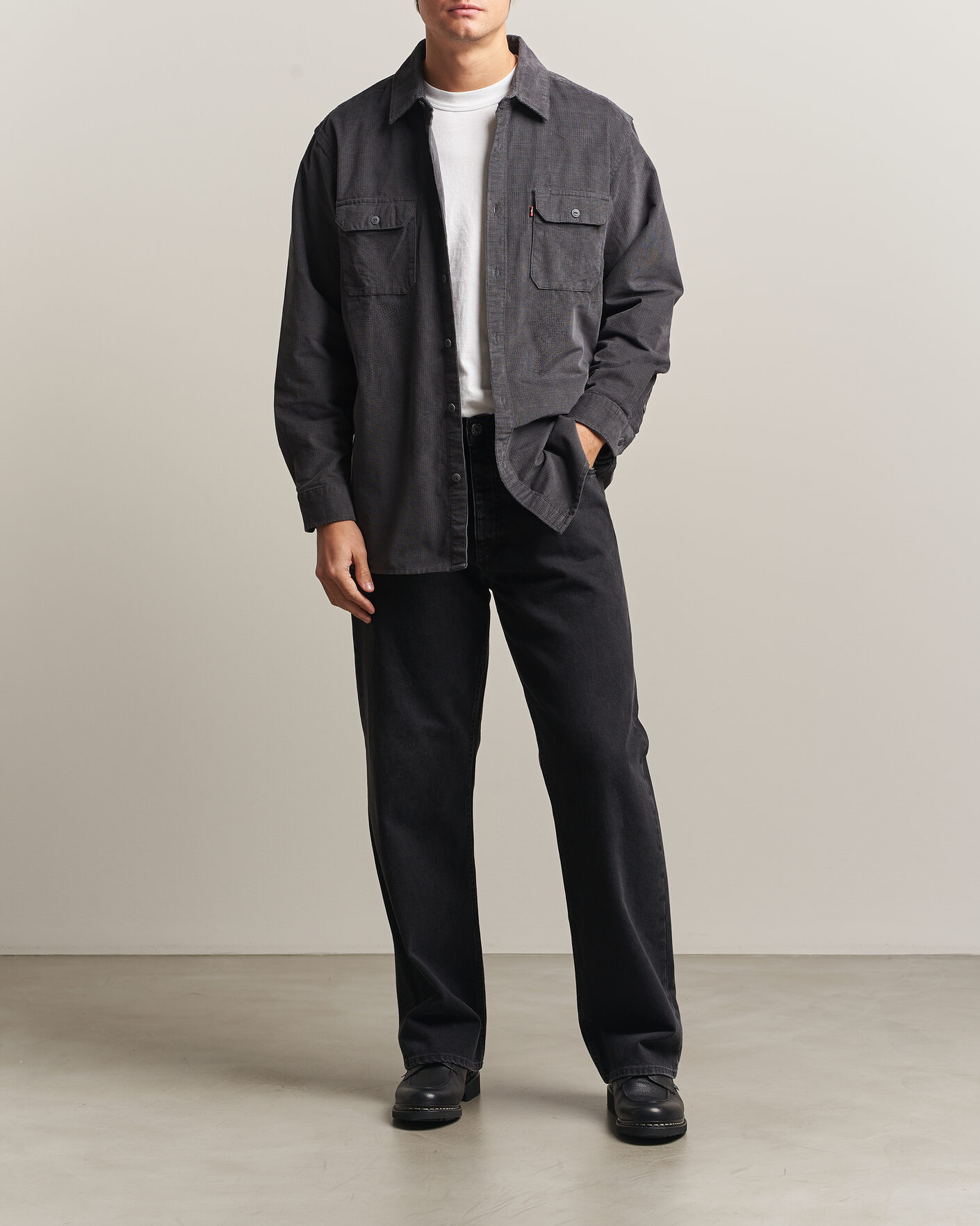 Homme | Chemises | Levi's | Jackson Corduroy Worker Shirt Greystroke