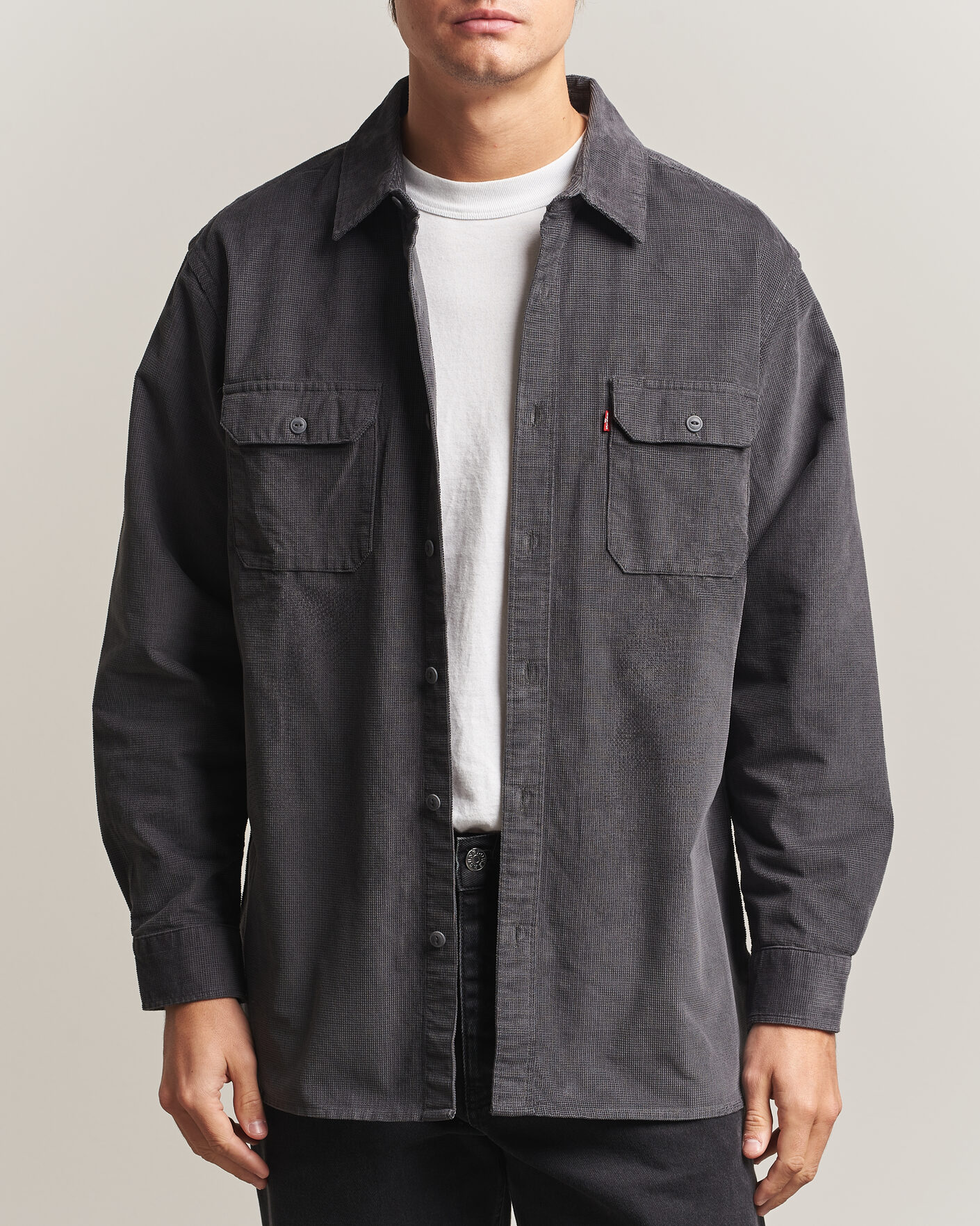 Homme | Chemises | Levi's | Jackson Corduroy Worker Shirt Greystroke