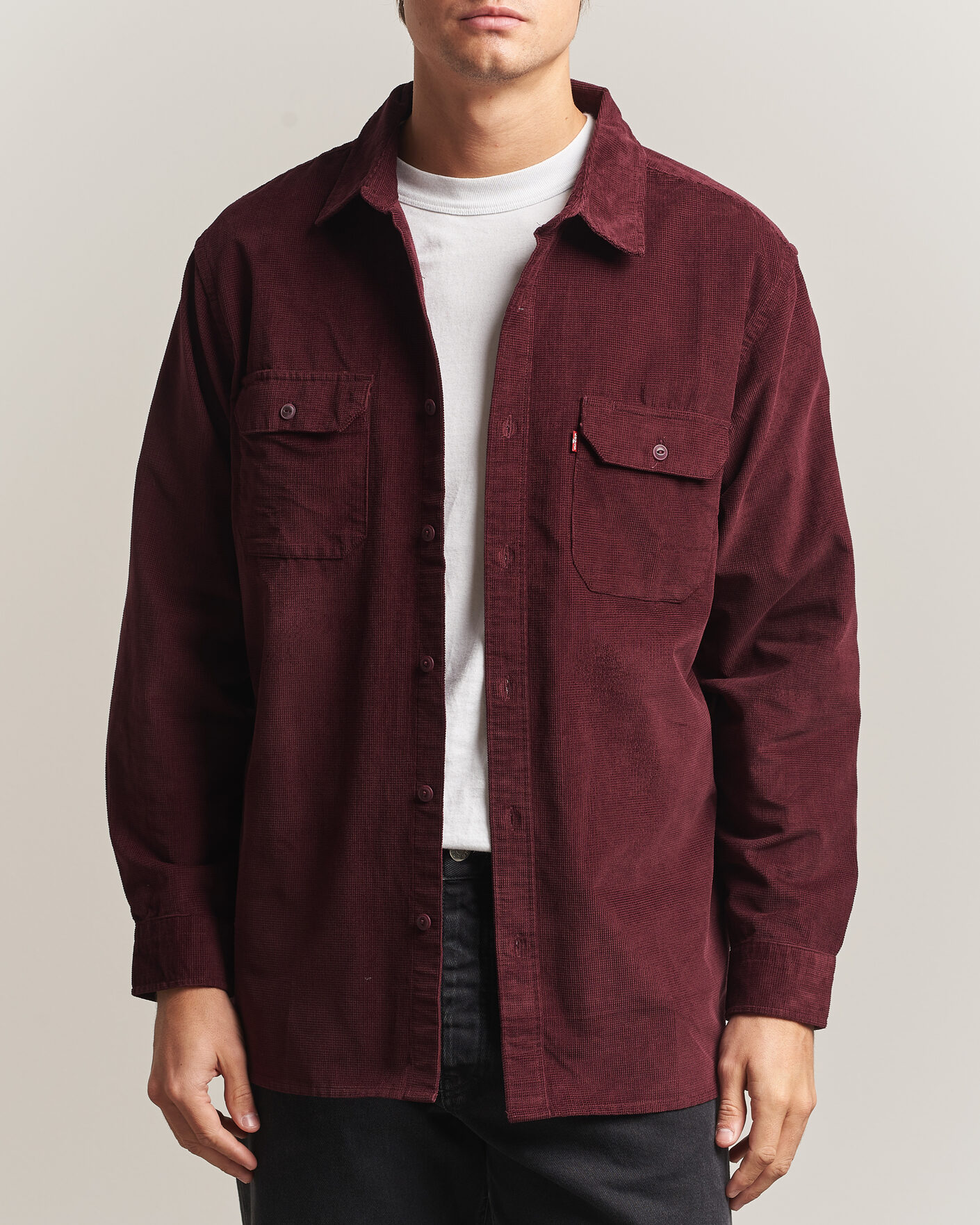 Homme | Chemises | Levi's | Jackson Corduroy Worker Shirt Vineyard Wine