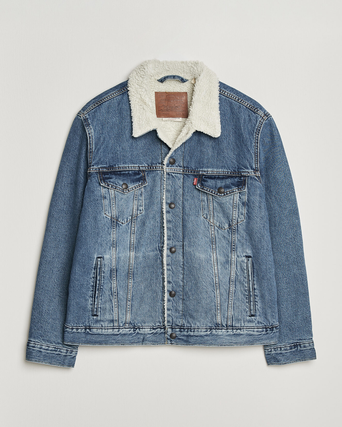 Homme | Manteaux Et Vestes | Levi's | Type 3 Sherpa Trucker Washed Away