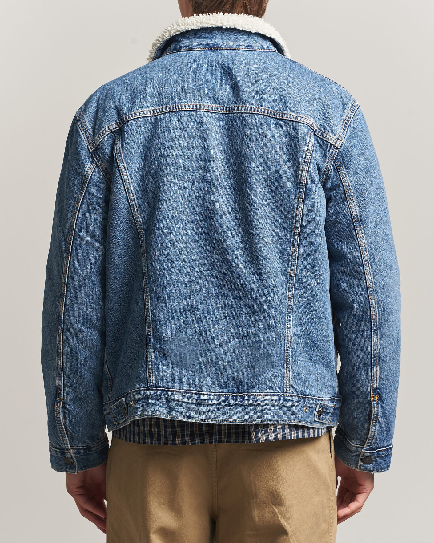 Homme | Manteaux Et Vestes | Levi's | Type 3 Sherpa Trucker Washed Away