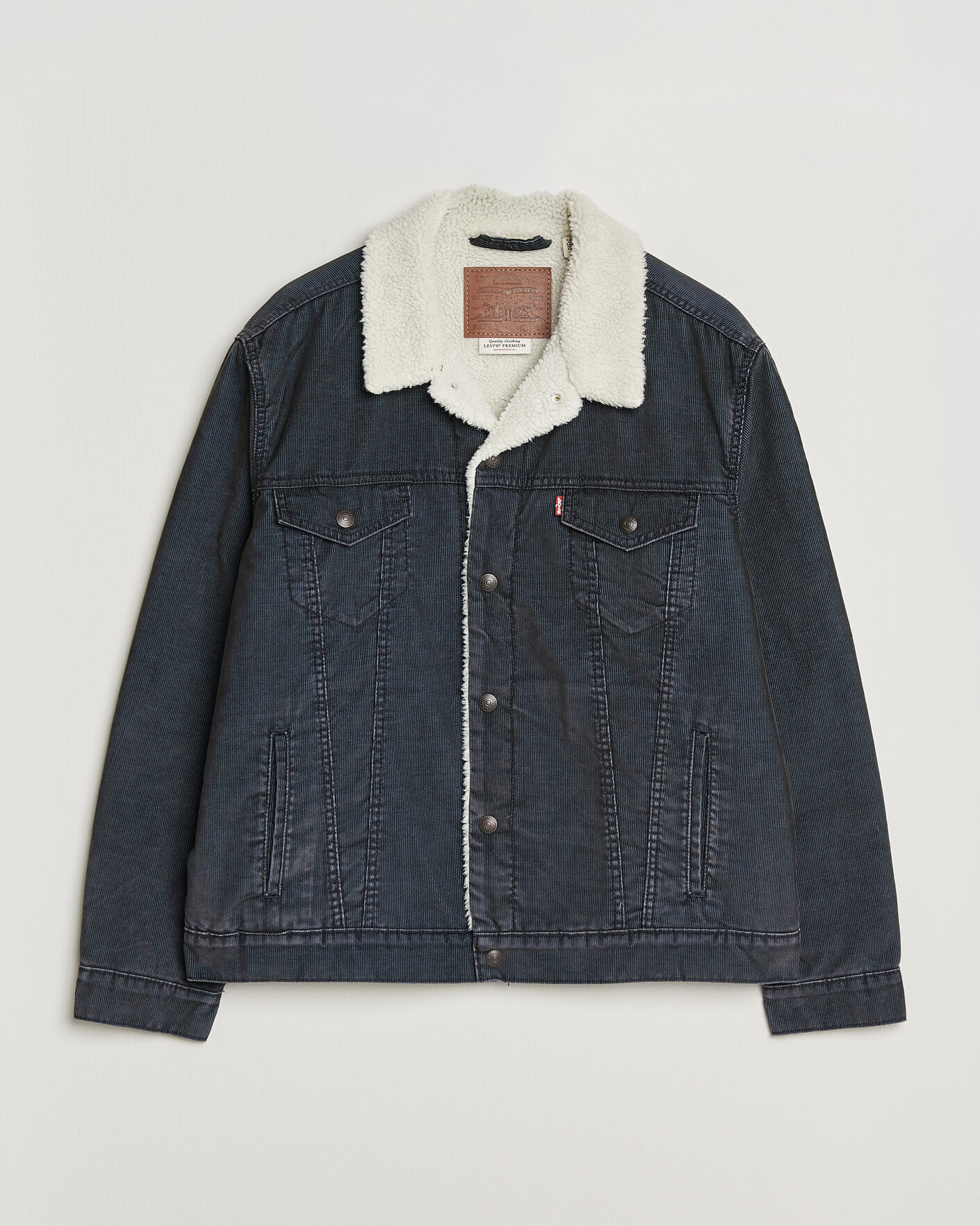 Homme | Manteaux Et Vestes | Levi's | Type 3 Sherpa Trucker Worn-In Delft Steelhead