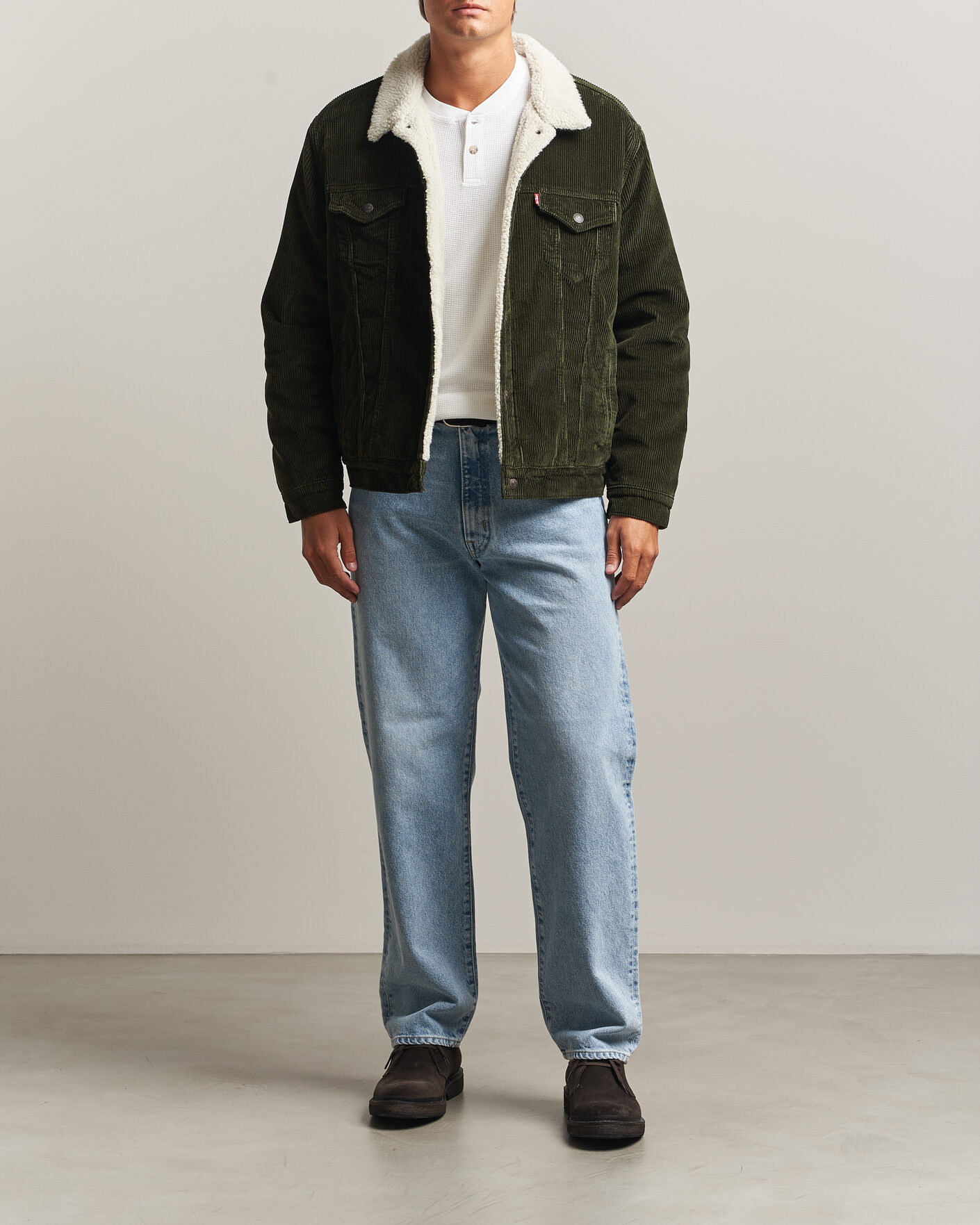 Homme | Manteaux Et Vestes | Levi's | Type 3 Sherpa Trucker Rosin