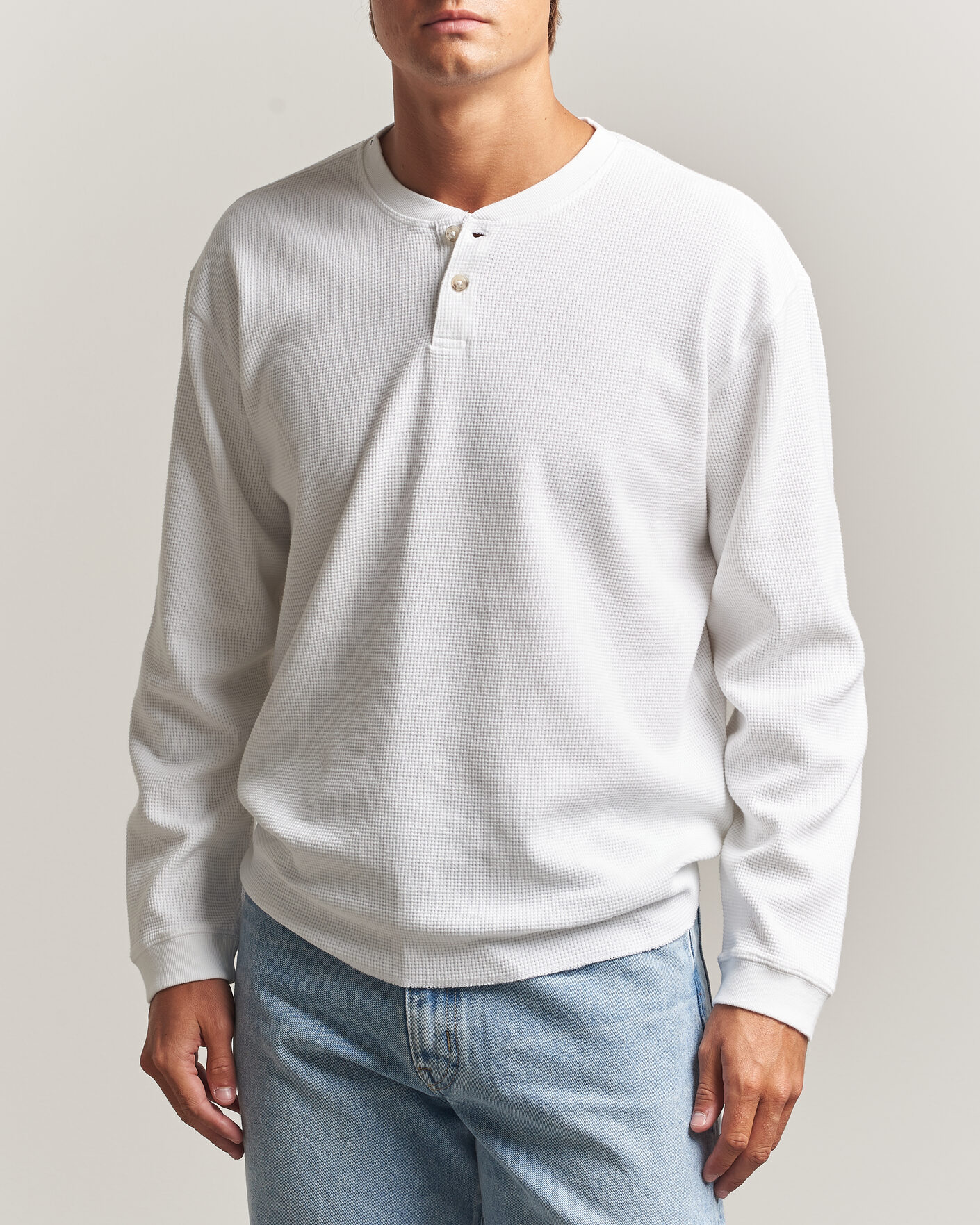 Homme | Pulls Et Tricots | Levi's | Relaxed Henley Bright White