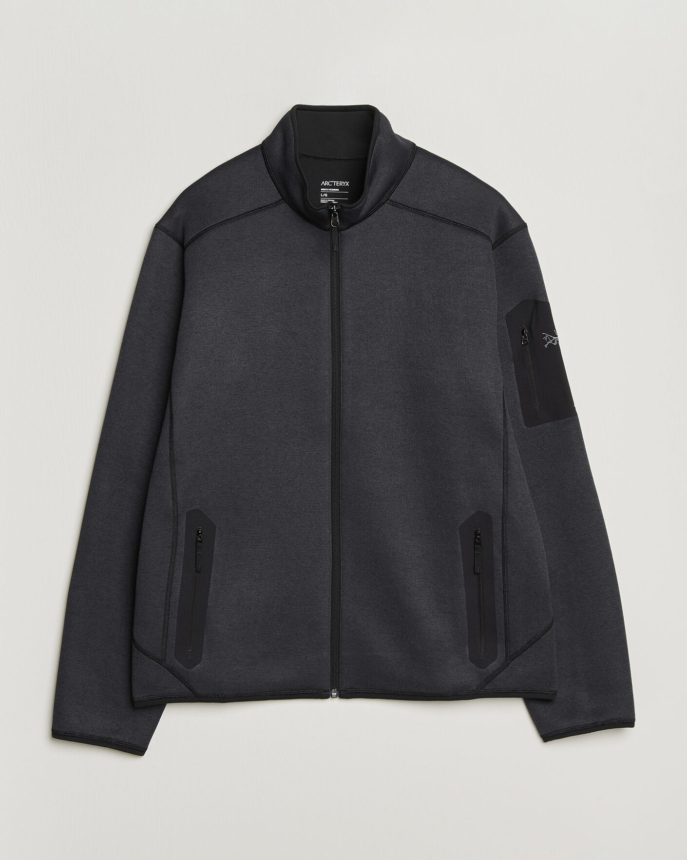 Homme | Pulls Et Tricots | Arc'teryx | Covert Full Zip Black Heather