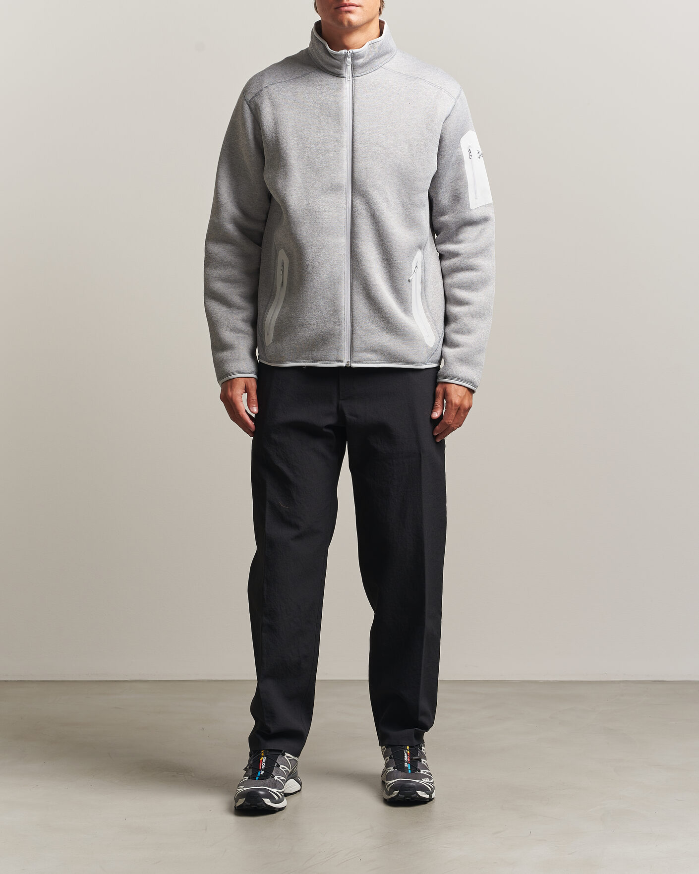 Homme | Pulls Et Tricots | Arc'teryx | Covert Full Zip Solitude Heather