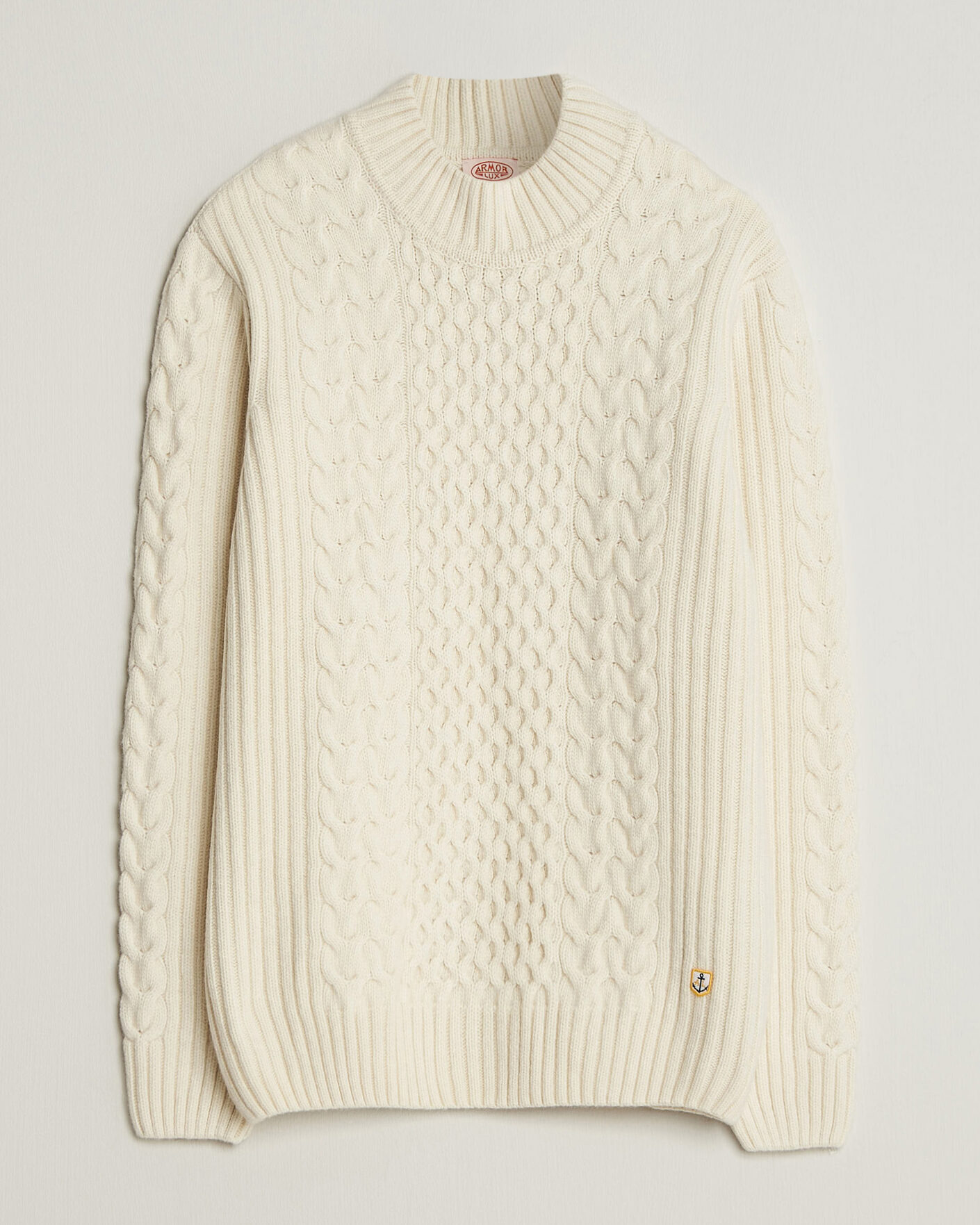Homme | Pulls Et Tricots | Armor-lux | Wool Knitted Sweater Nature