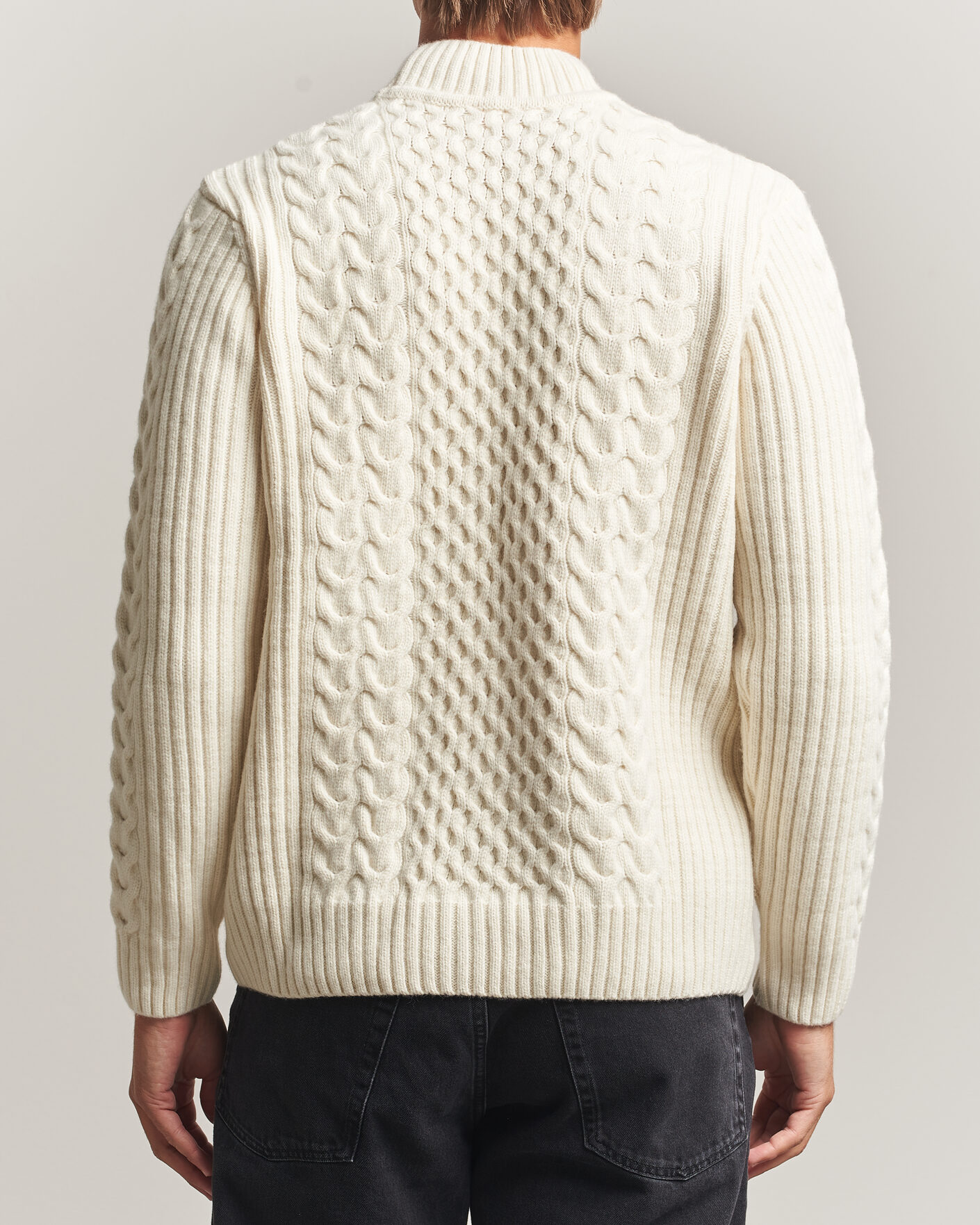 Homme | Pulls Et Tricots | Armor-lux | Wool Knitted Sweater Nature