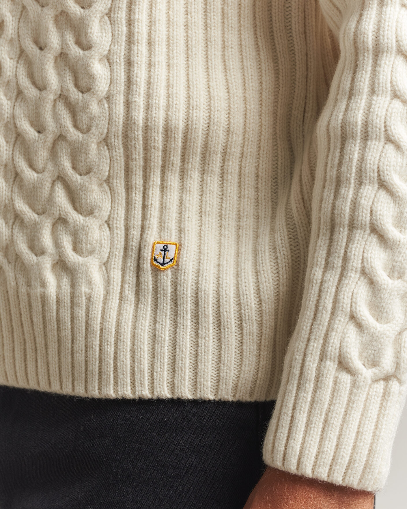 Homme | Pulls Et Tricots | Armor-lux | Wool Knitted Sweater Nature