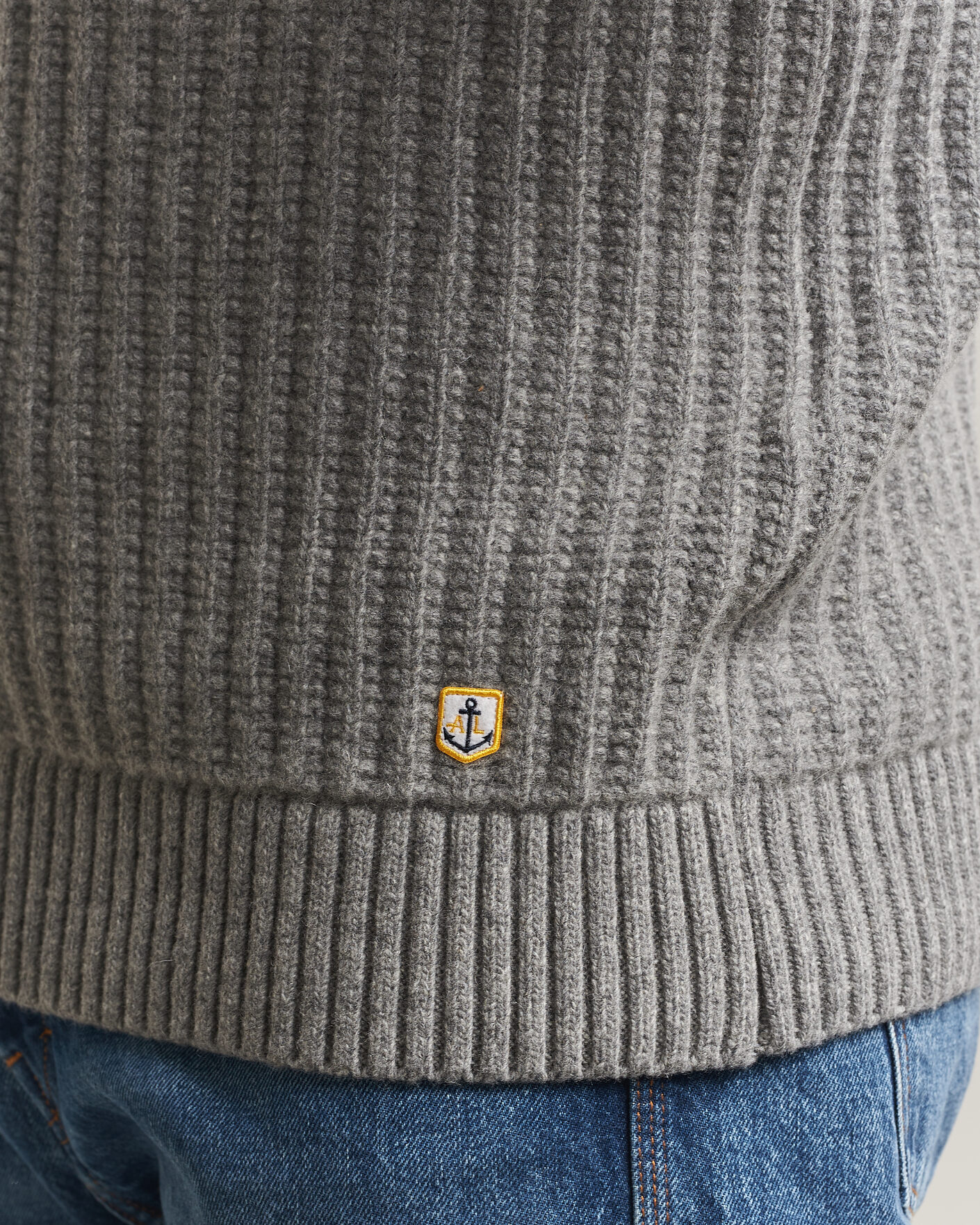Homme | Pulls Et Tricots | Armor-lux | Wool Knitted Rollneck Slate