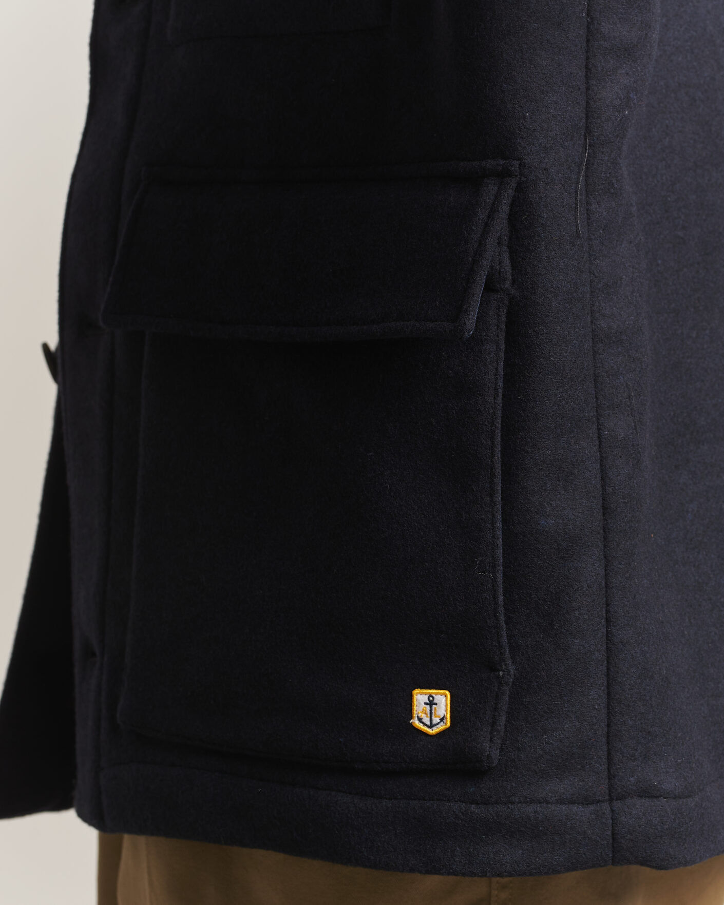 Homme | Manteaux Et Vestes | Armor-lux | Wool Shirt Jacket Rich Navy