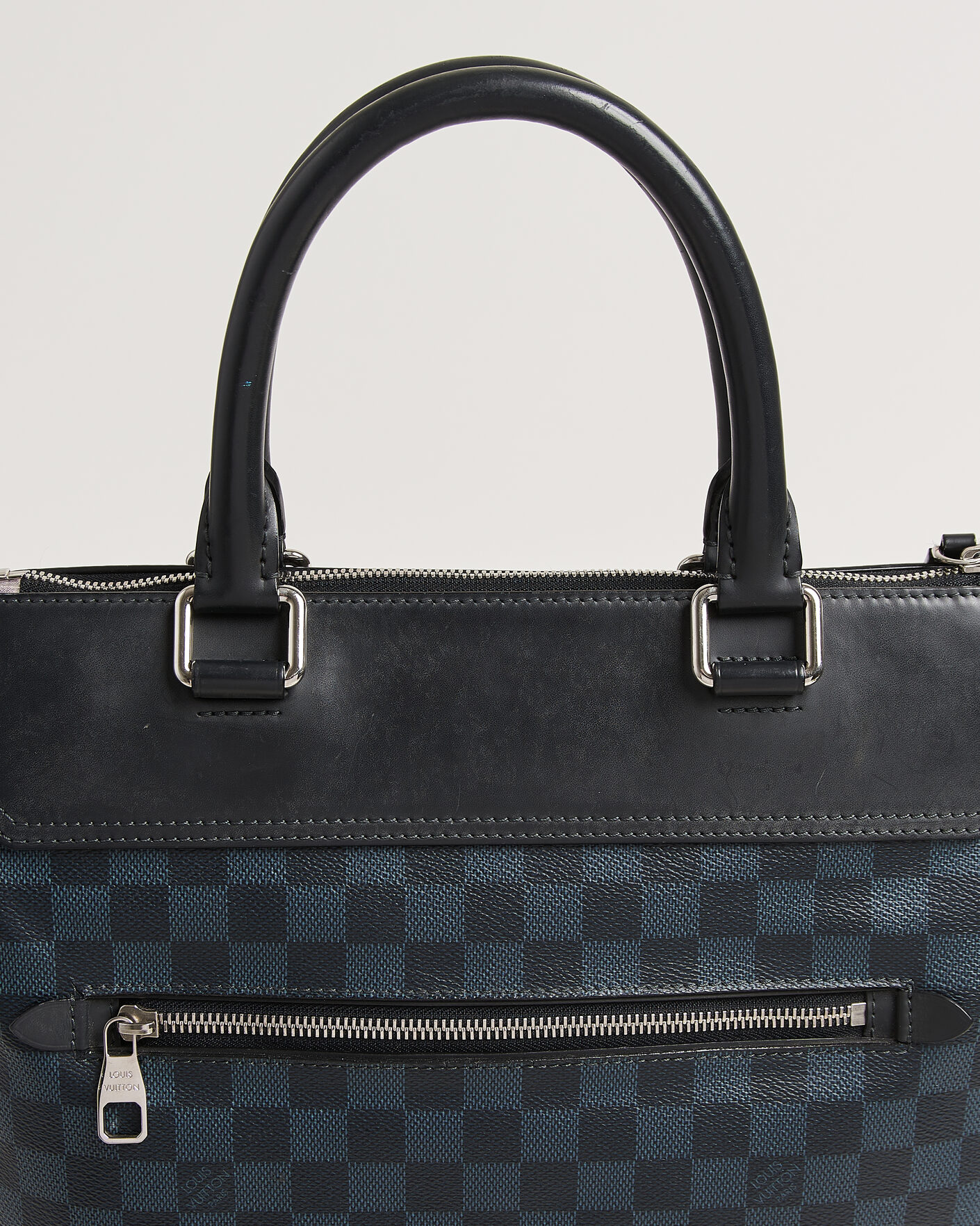 Homme | Pre-Owned & Vintage Bags | Louis Vuitton Pre-Owned | Greenwich Tote Bag Damier Cobalt