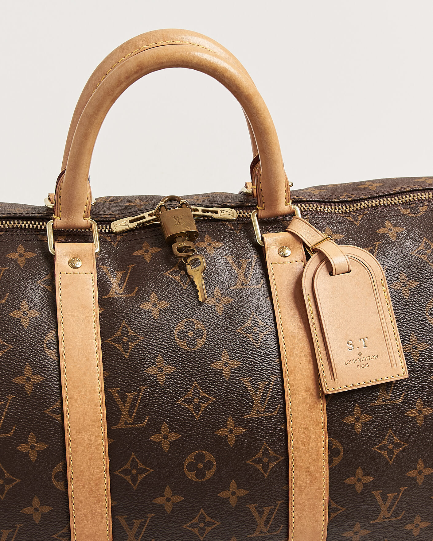 Homme | Pre-Owned & Vintage Bags | Louis Vuitton Pre-Owned | Keepall 50 Monogram