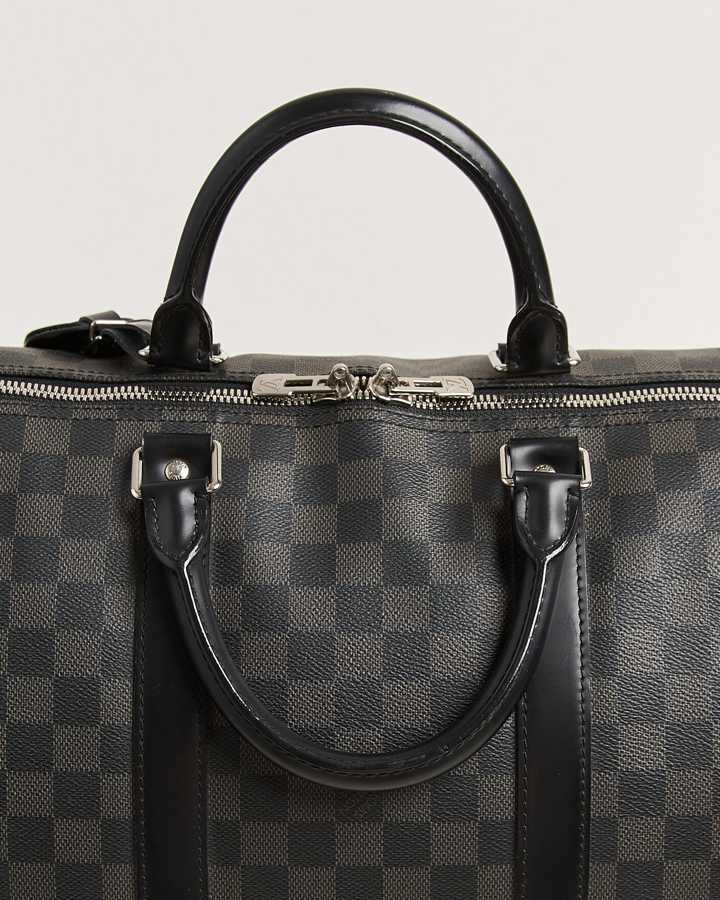 Homme | Pre-Owned & Vintage Bags | Louis Vuitton Pre-Owned | Keepall Bandouliére 55 Damier Graphite