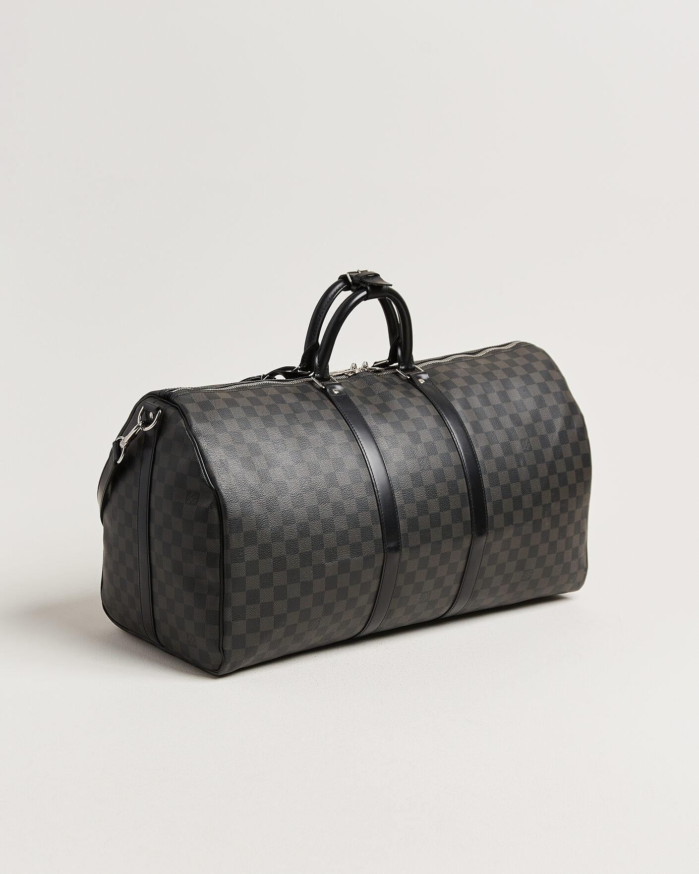 Homme | Pre-Owned & Vintage Bags | Louis Vuitton Pre-Owned | Keepall Bandouliére 55 Damier Graphite