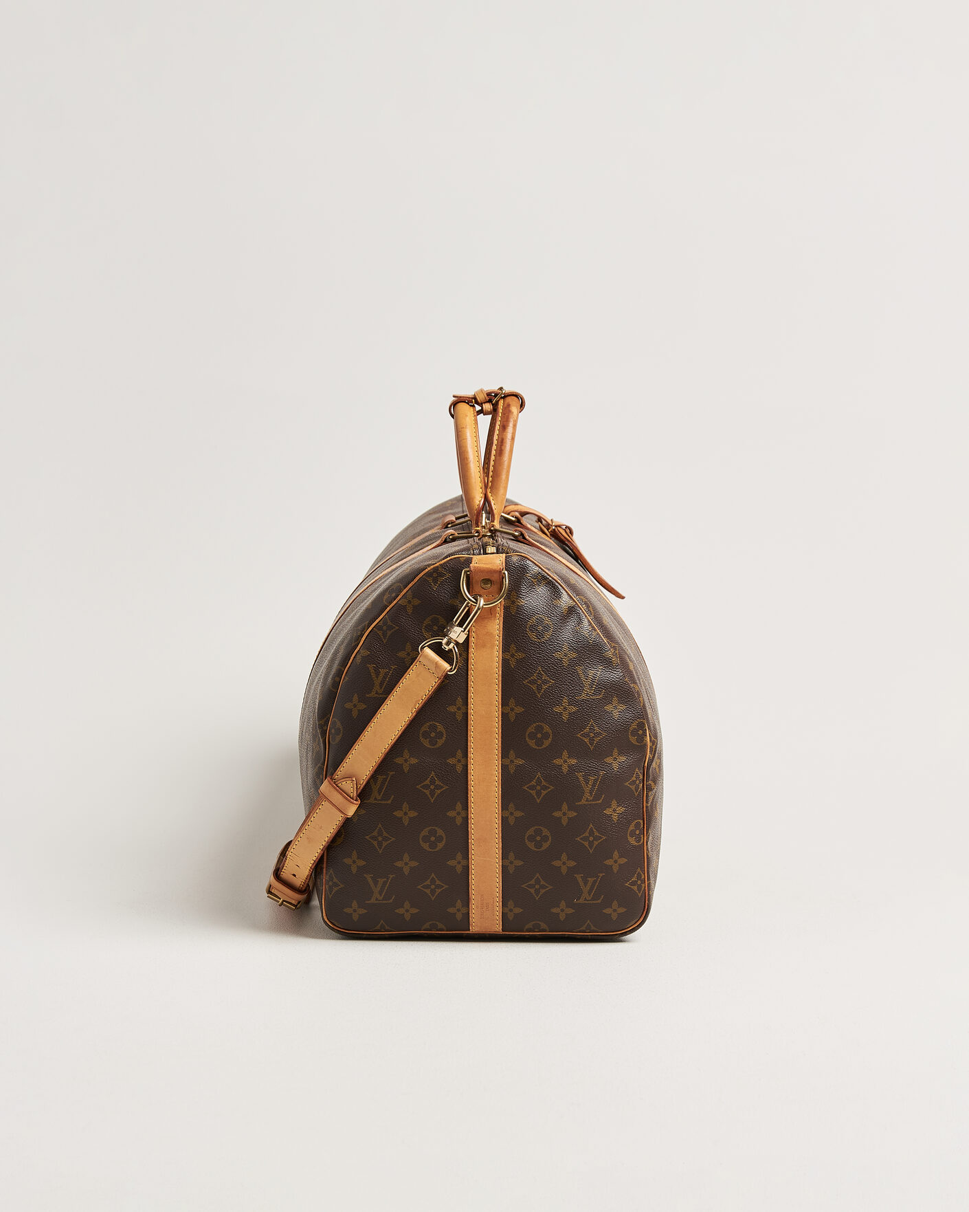 Homme | Louis Vuitton Pre-Owned Keepall Bandouliére 55 Monogram | Louis Vuitton Pre-Owned | Keepall Bandouliére 55 Monogram