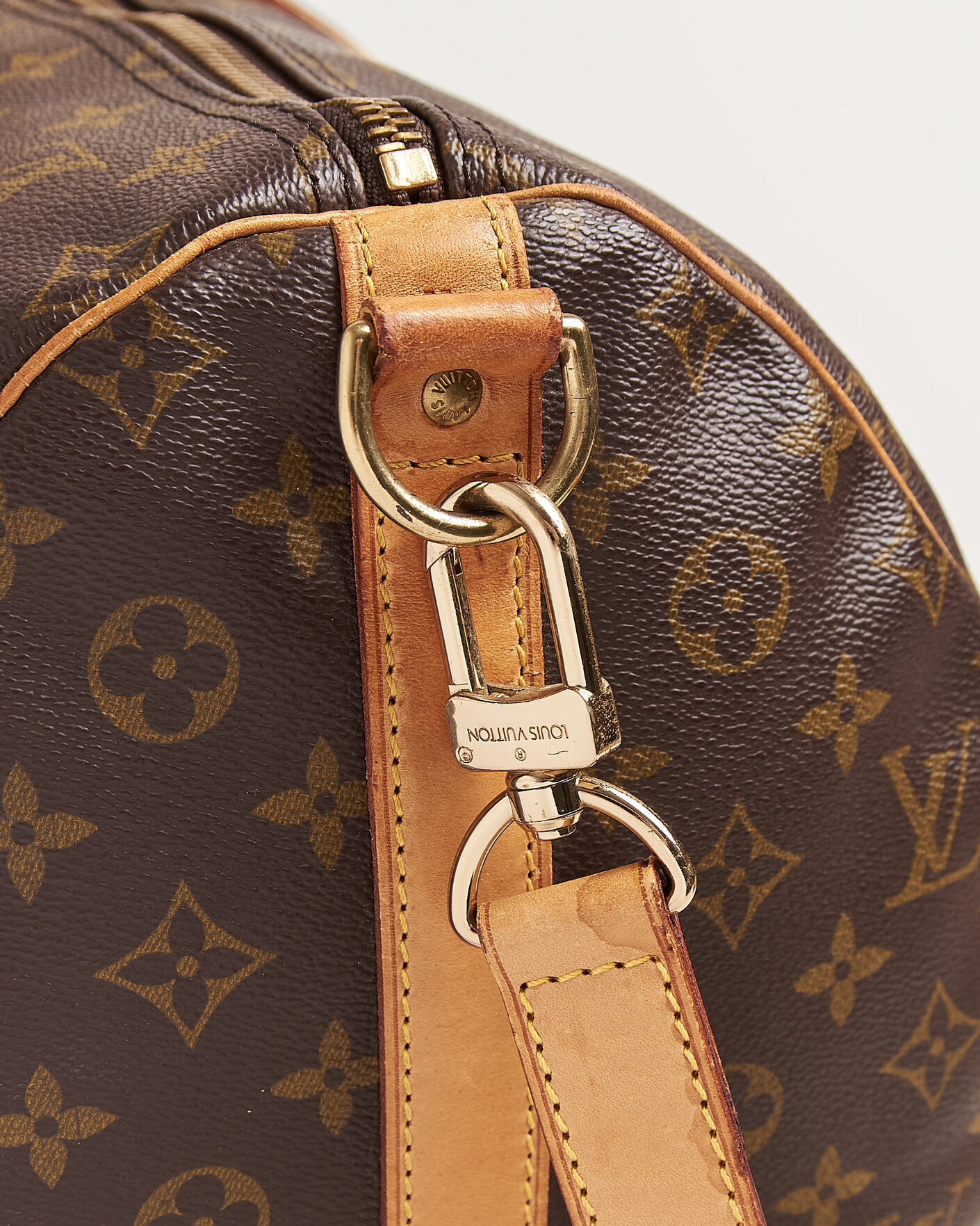 Homme | Louis Vuitton Pre-Owned Keepall Bandouliére 55 Monogram | Louis Vuitton Pre-Owned | Keepall Bandouliére 55 Monogram