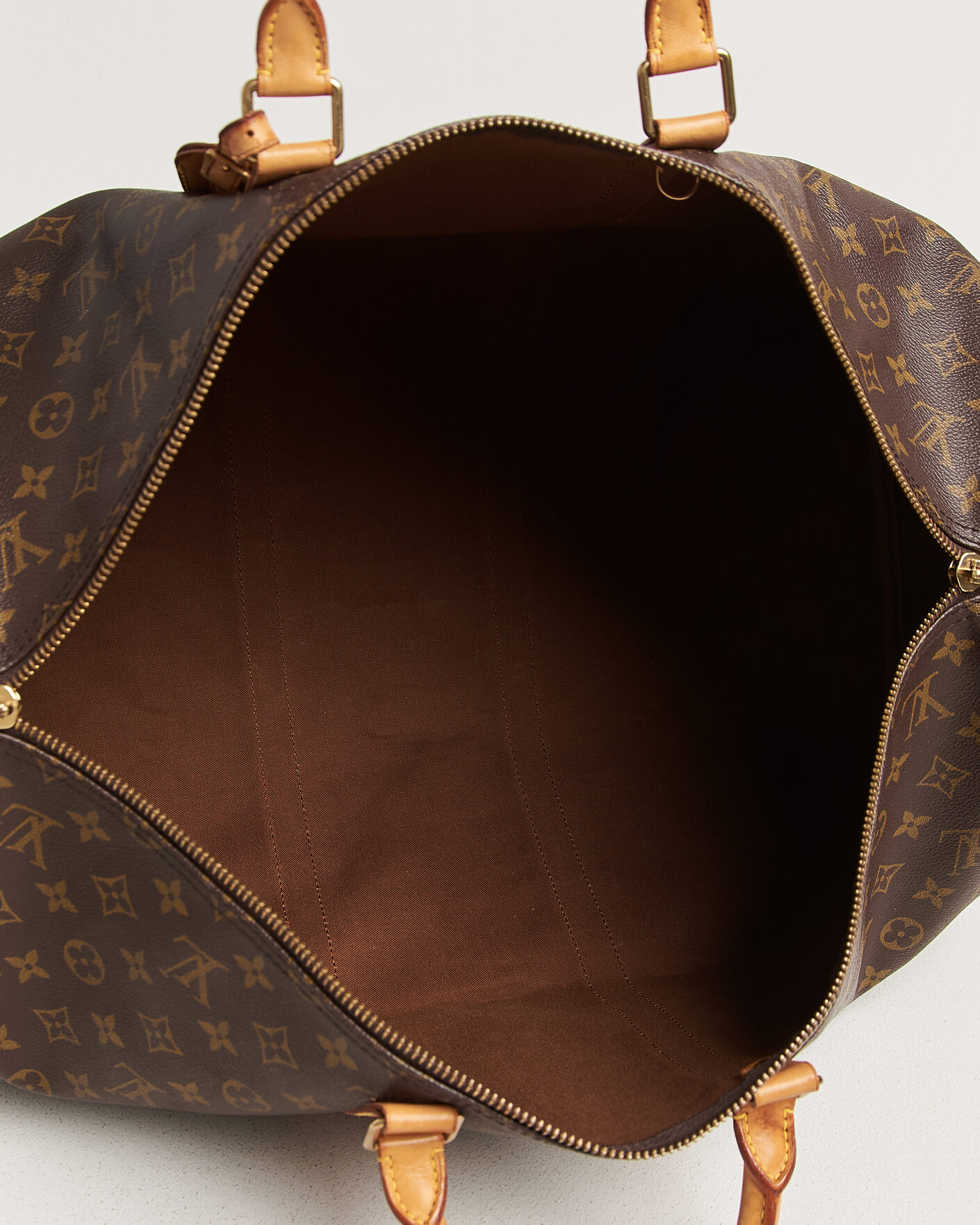 Homme | Louis Vuitton Pre-Owned Keepall Bandouliére 55 Monogram | Louis Vuitton Pre-Owned | Keepall Bandouliére 55 Monogram