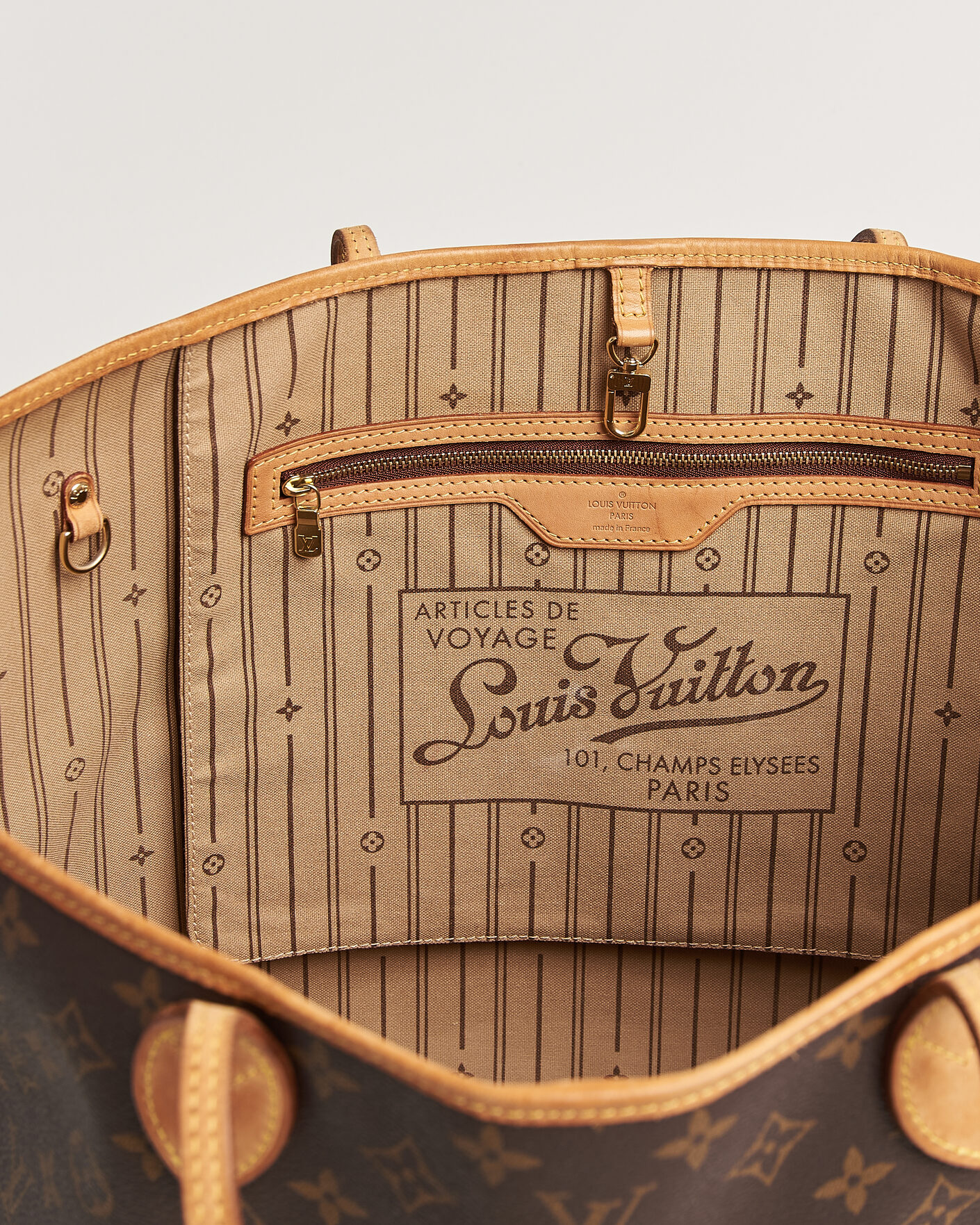 Homme | Pre-Owned & Vintage Bags | Louis Vuitton Pre-Owned | Neverfull GM Monogram