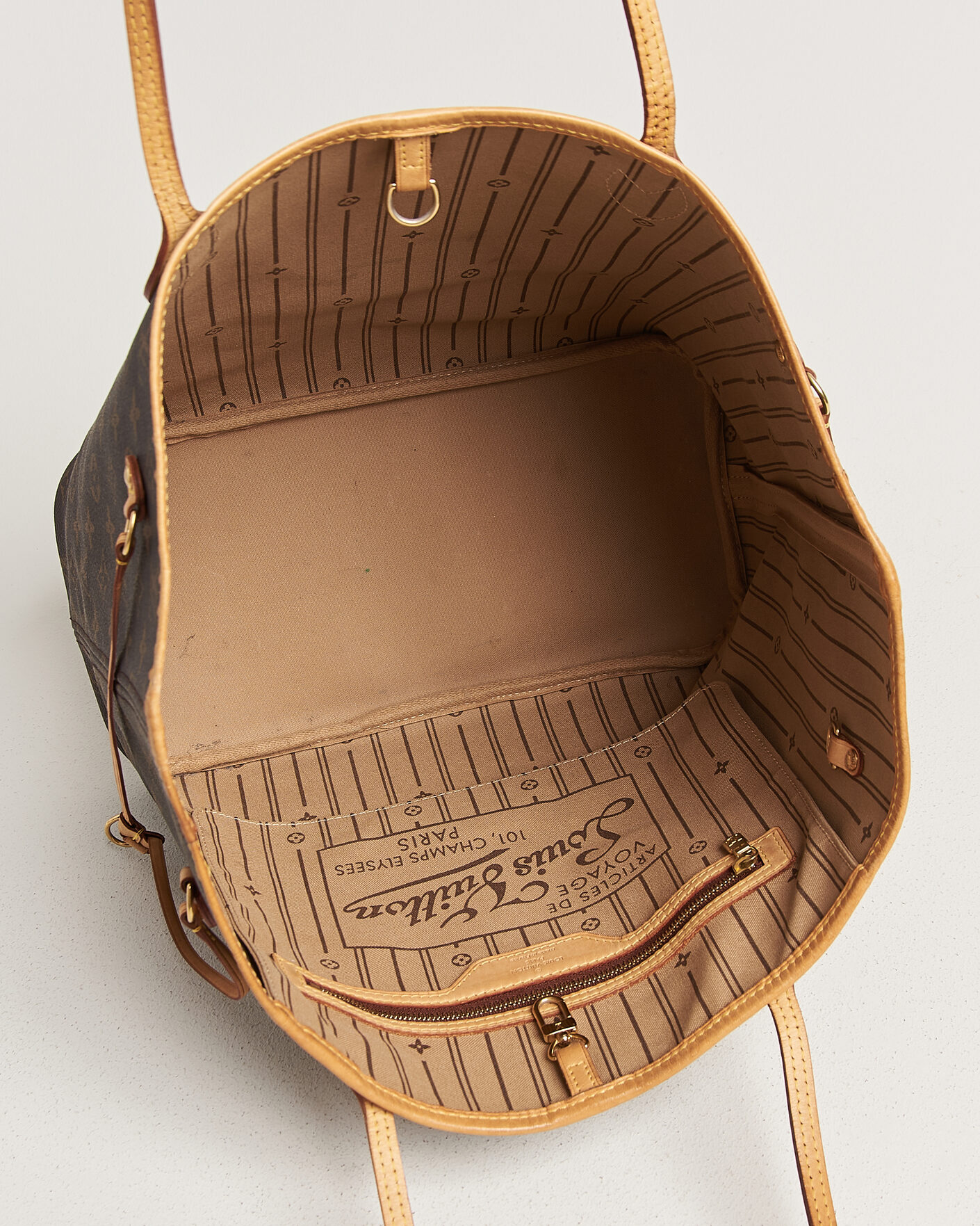 Homme | Pre-Owned & Vintage Bags | Louis Vuitton Pre-Owned | Neverfull MM Monogram