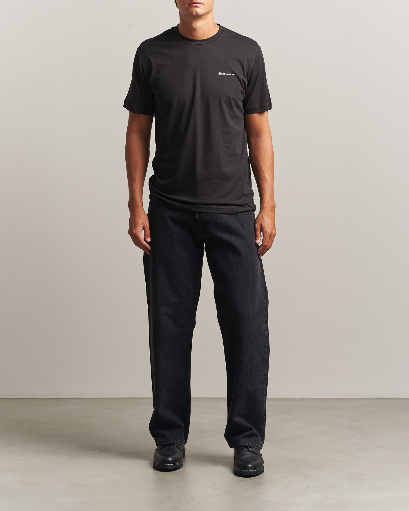 Homme | T-shirts | Belstaff | 3-Pack Crew Neck T-Shirt Black