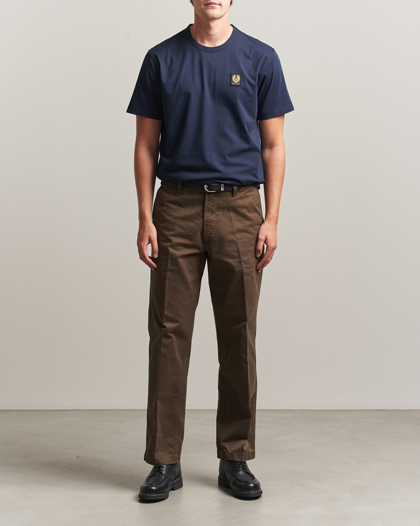 Homme | T-shirts | Belstaff | Signature Crew Neck T-Shirt Dark Ink