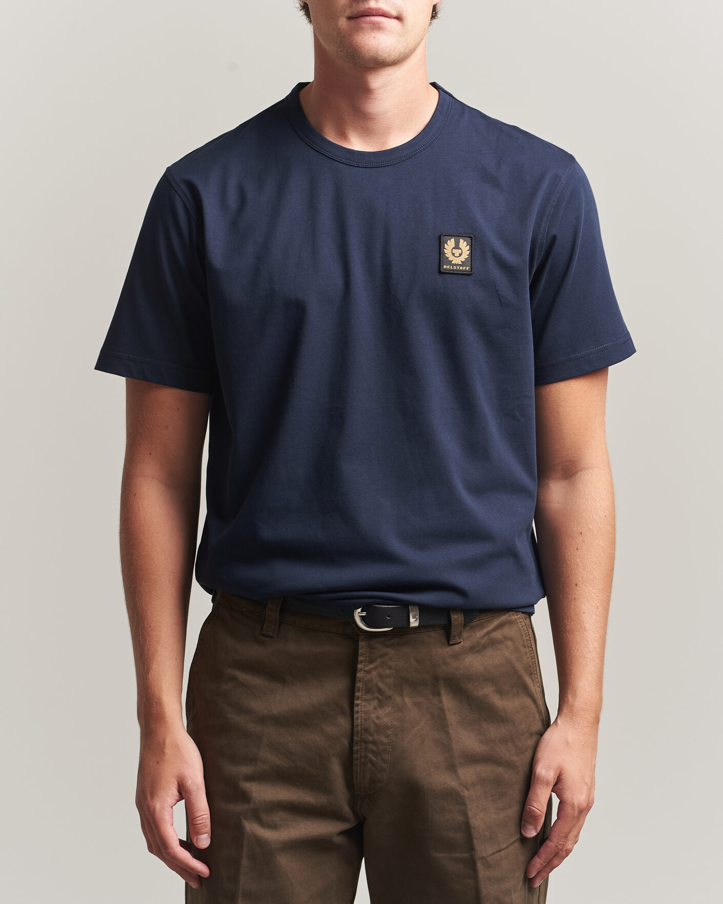 Homme | T-shirts | Belstaff | Signature Crew Neck T-Shirt Dark Ink
