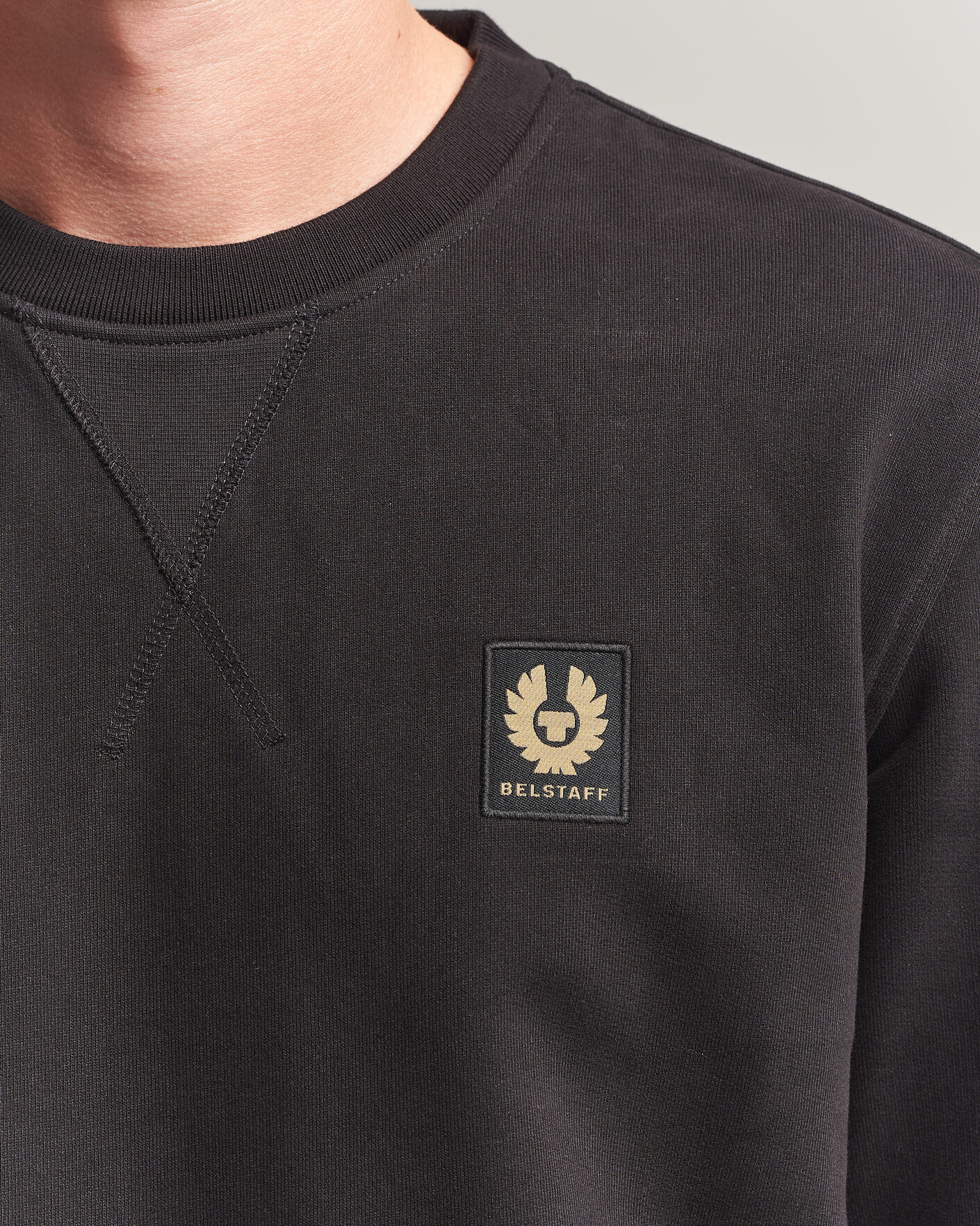 Homme | Pulls Et Tricots | Belstaff | Signature Crew Neck Sweatshirt Black
