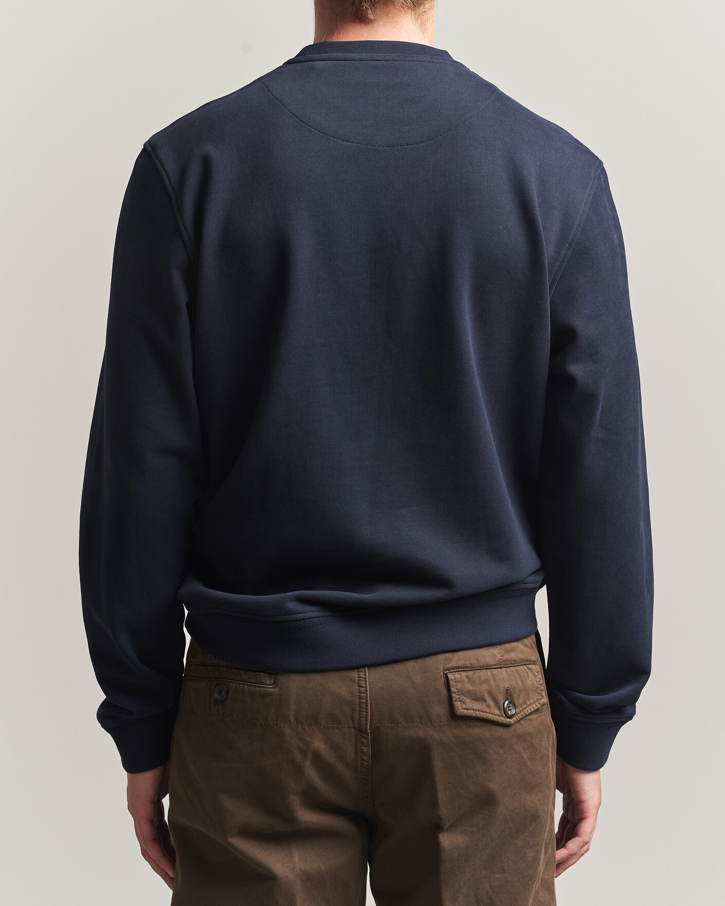 Homme | Pulls Et Tricots | Belstaff | Signature Crew Neck Sweatshirt Dark Ink