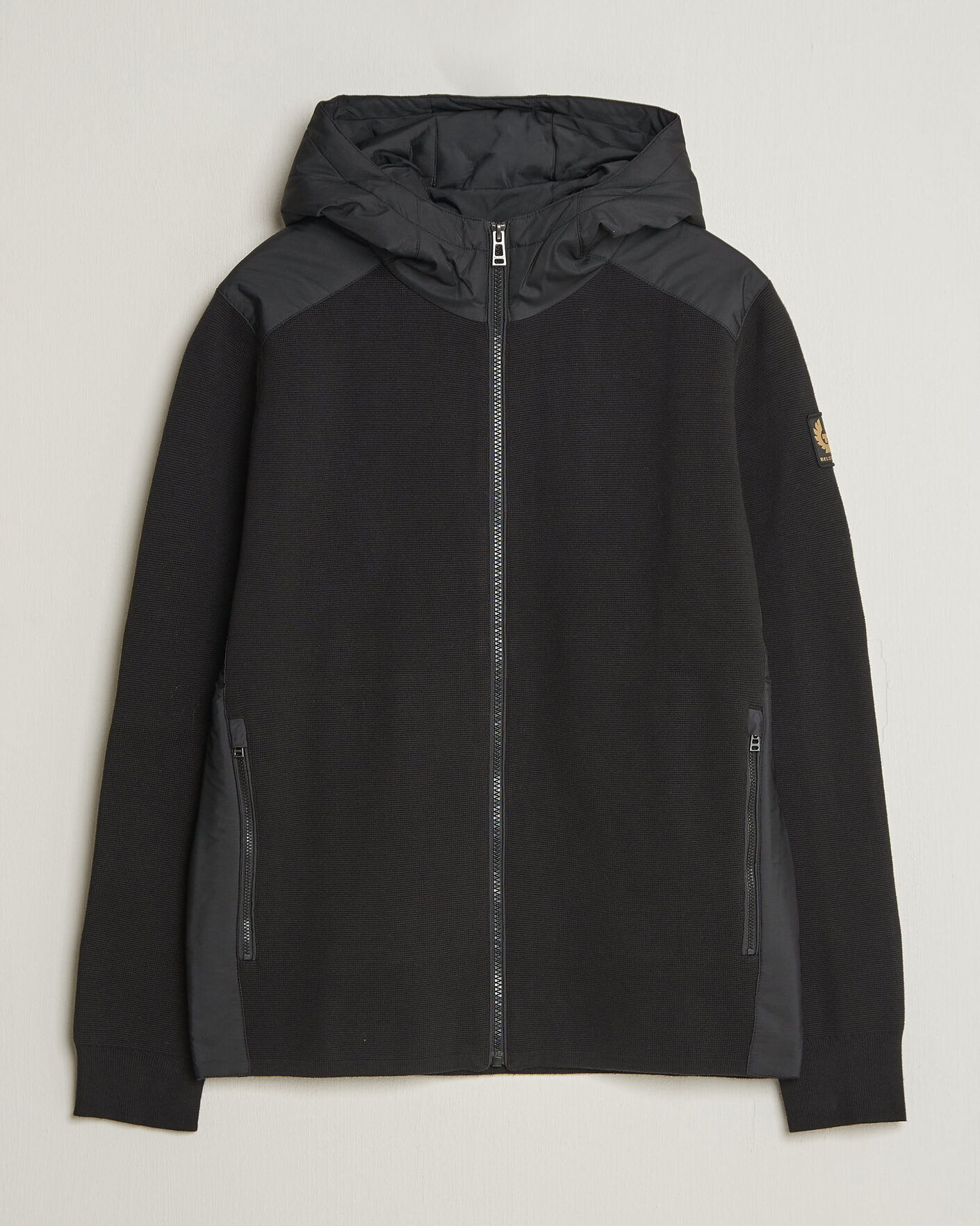 Homme | Manteaux Et Vestes | Belstaff | Console Hooded Hybrid Jacket Black