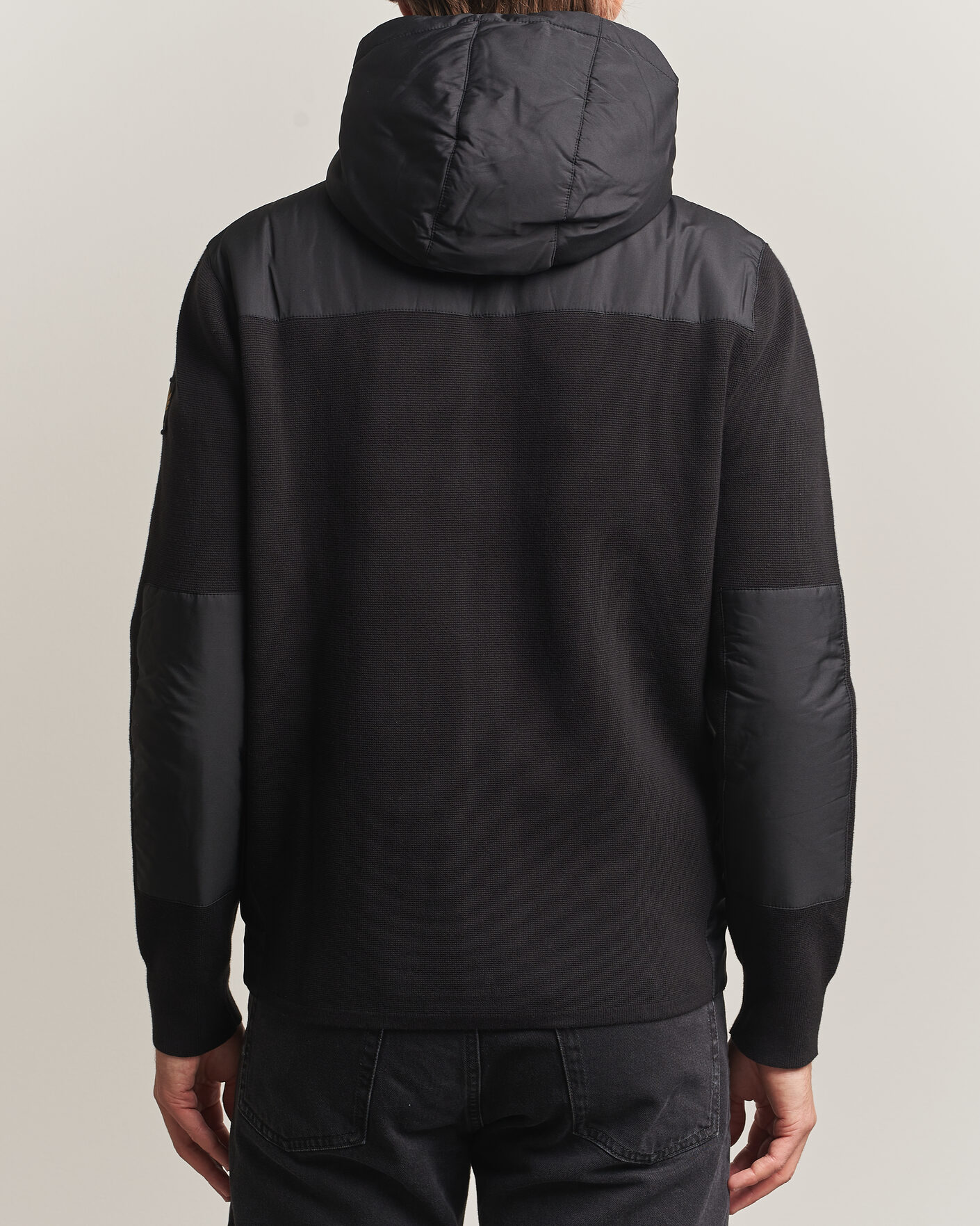 Homme | Manteaux Et Vestes | Belstaff | Console Hooded Hybrid Jacket Black