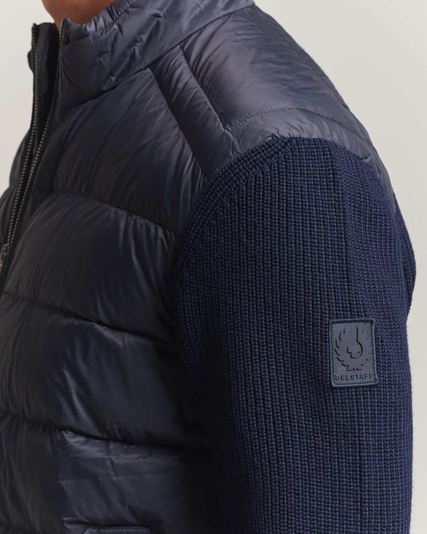 Homme | Manteaux Et Vestes | Belstaff | Compound Hybrid Jacket Dark Ink