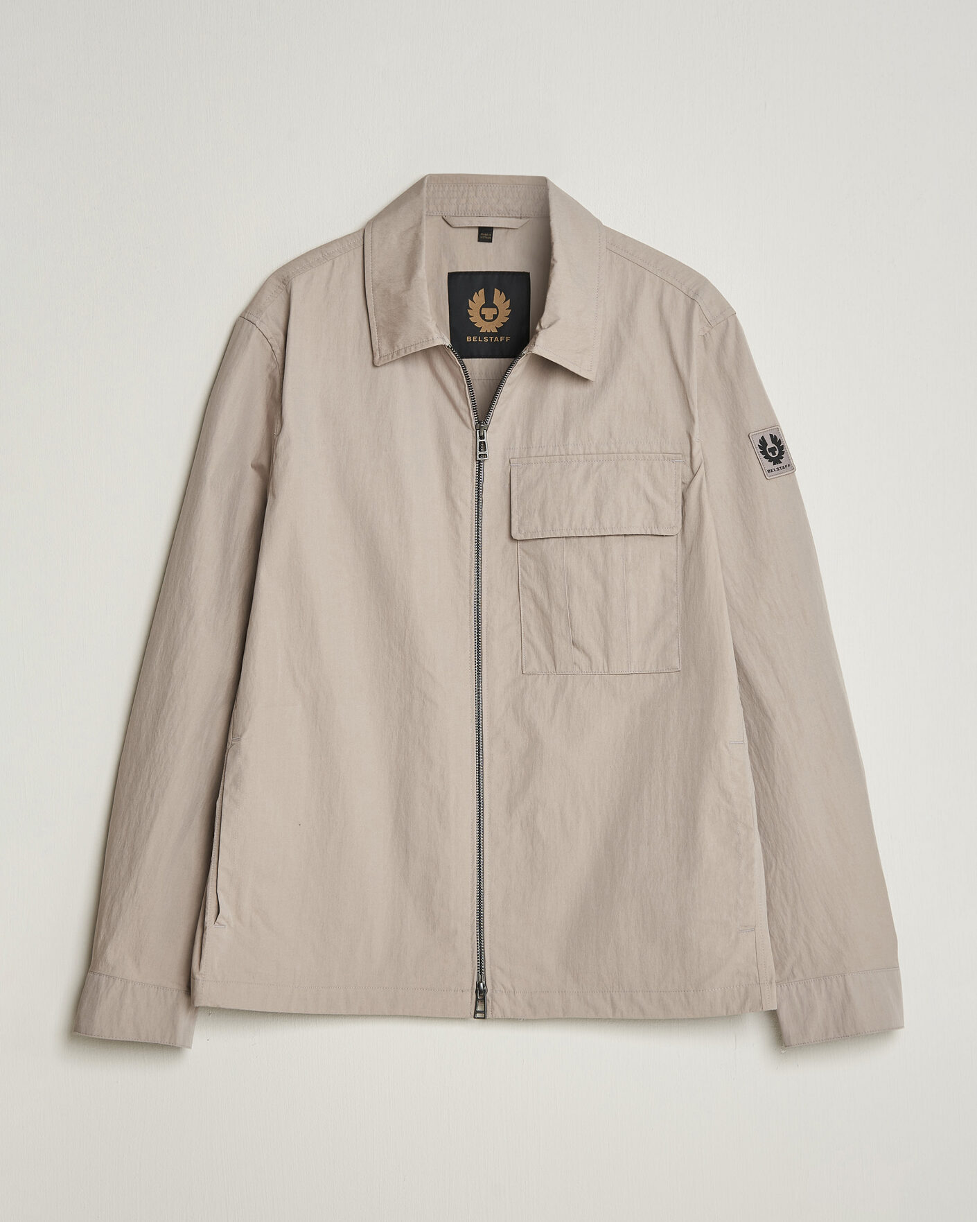 Homme | Chemises | Belstaff | Cargo Overshirt Concrete