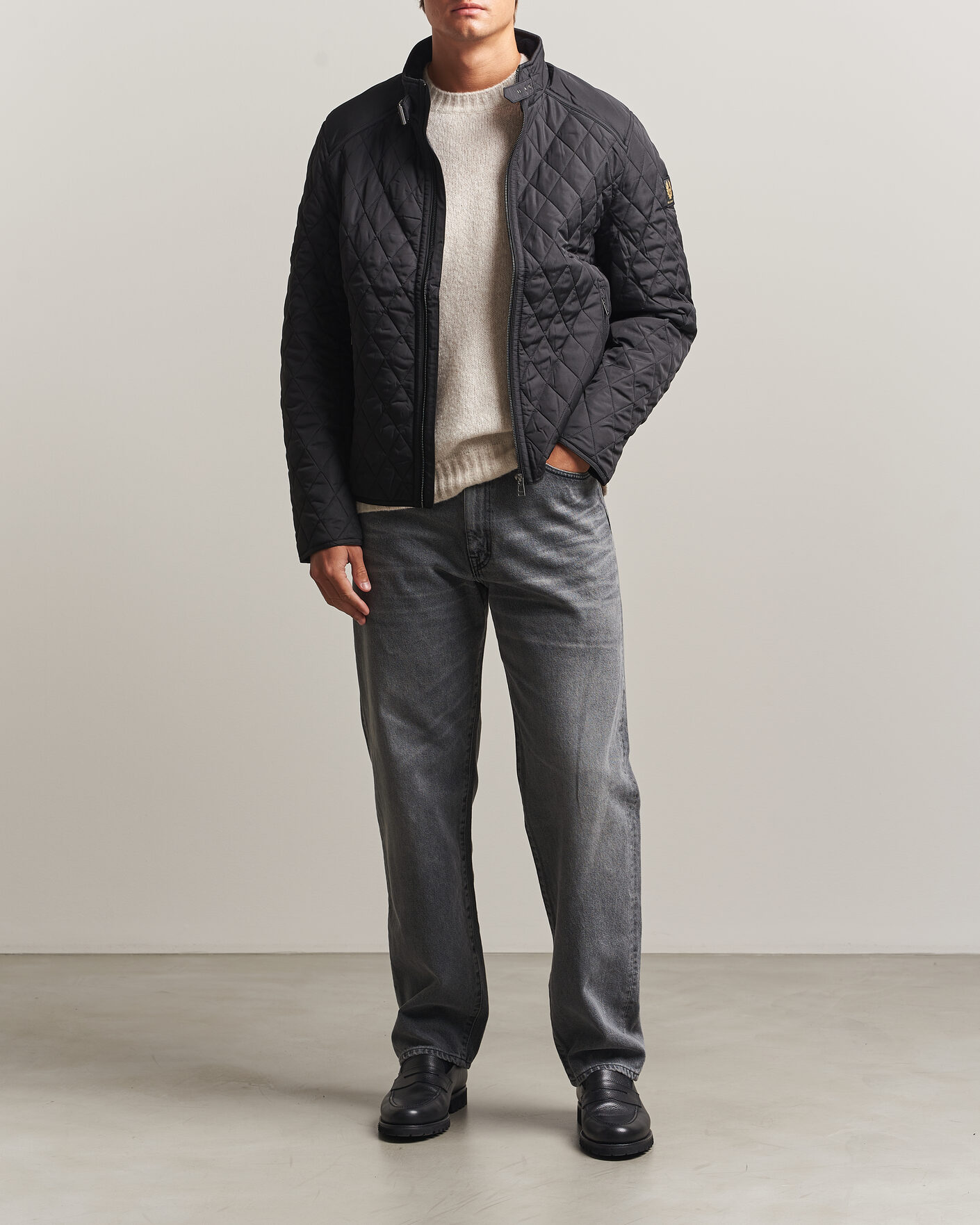 Homme | Manteaux Et Vestes | Belstaff | Pembroke Quilted Jacket Black