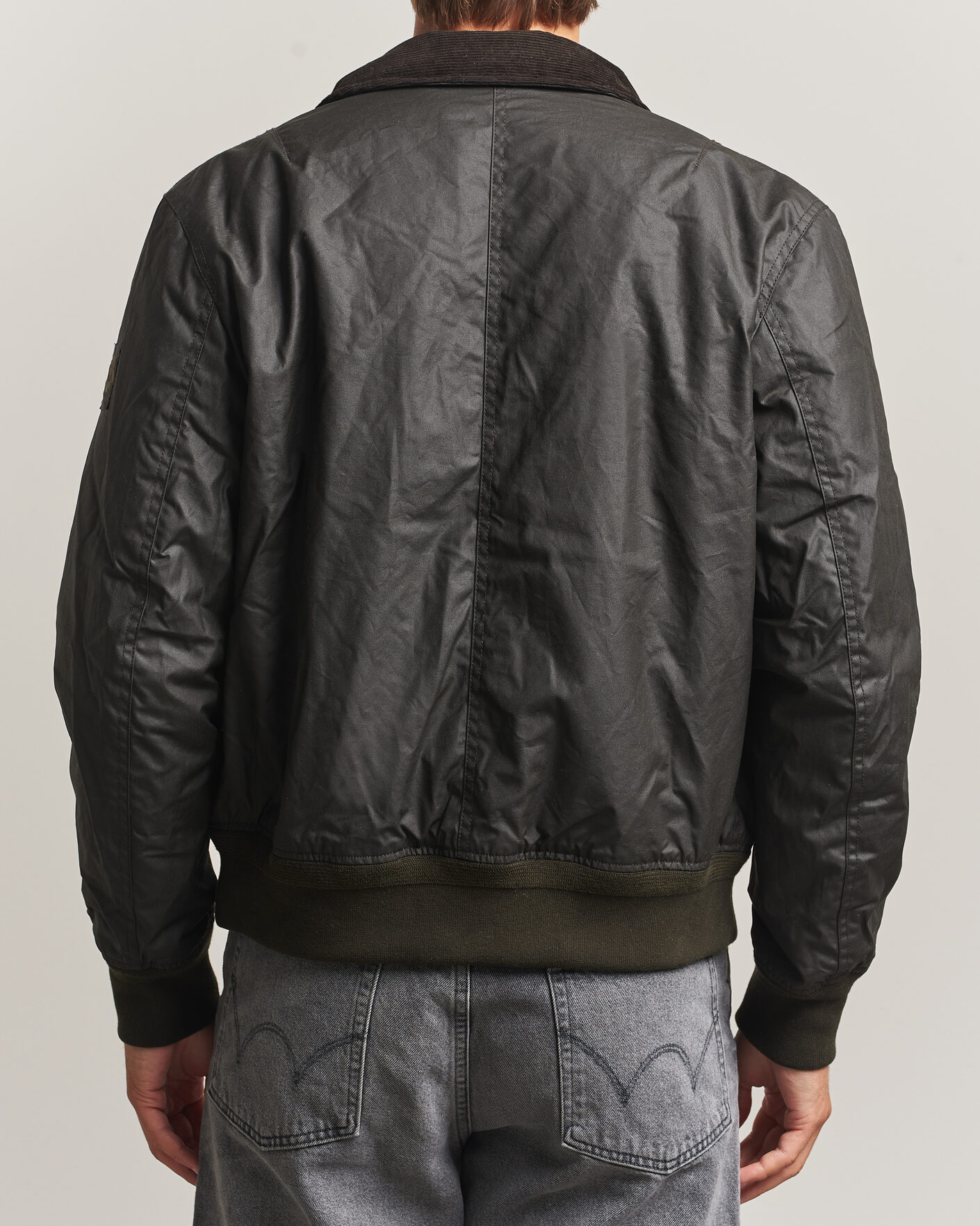 Homme | Manteaux Et Vestes | Belstaff | Mount Wax Bomber Jacket Faded Olive
