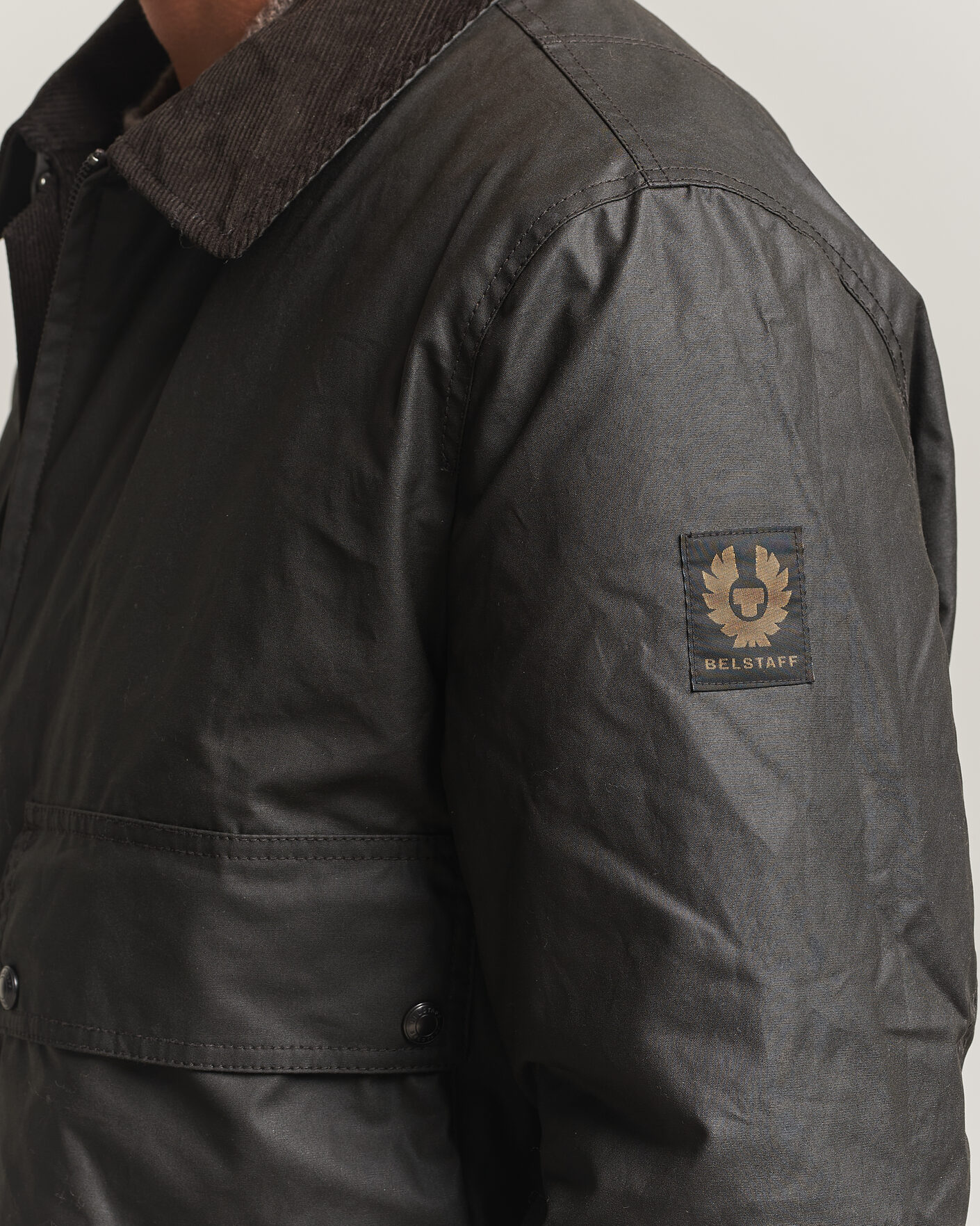 Homme | Manteaux Et Vestes | Belstaff | Mount Wax Bomber Jacket Faded Olive