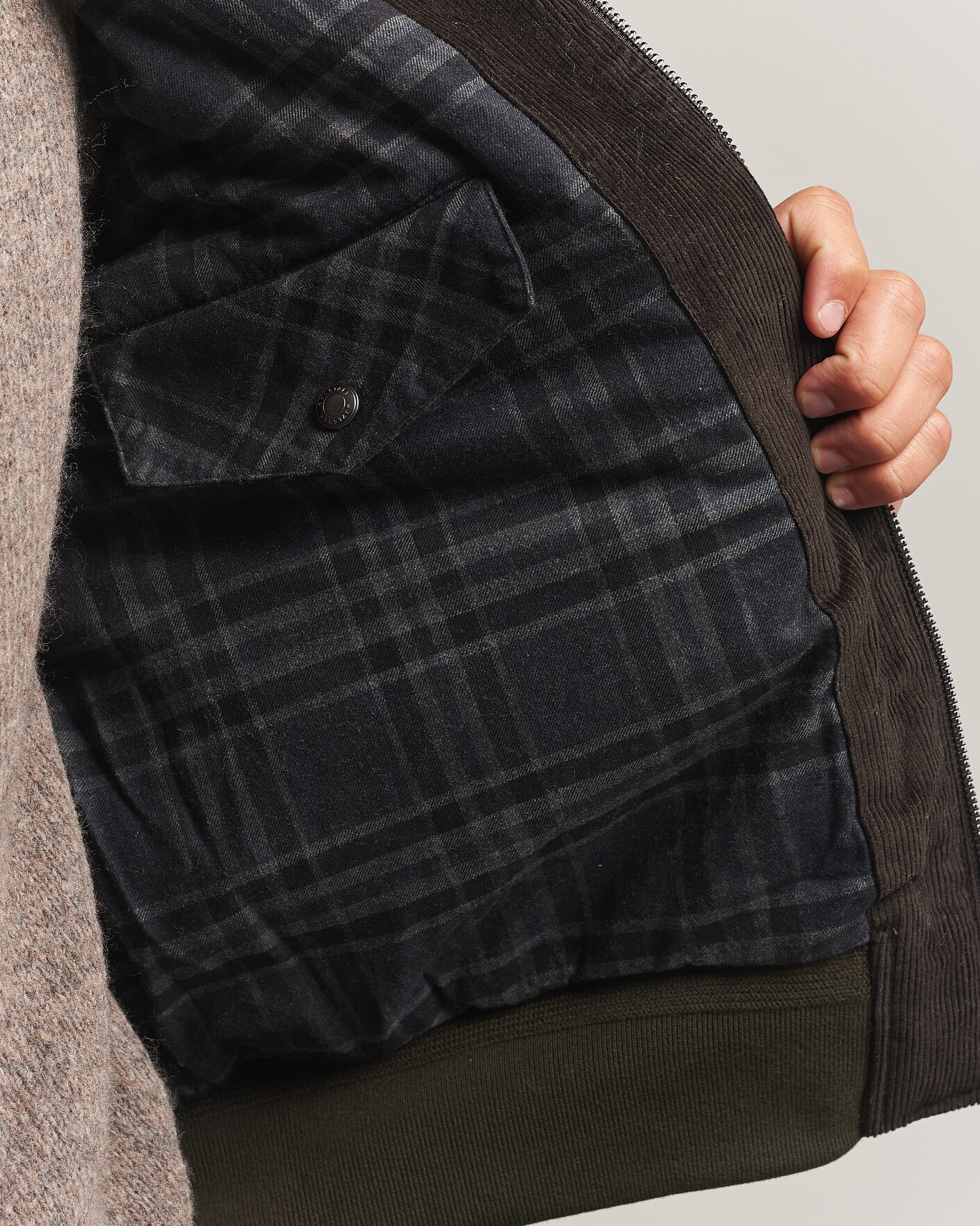 Homme | Manteaux Et Vestes | Belstaff | Mount Wax Bomber Jacket Faded Olive